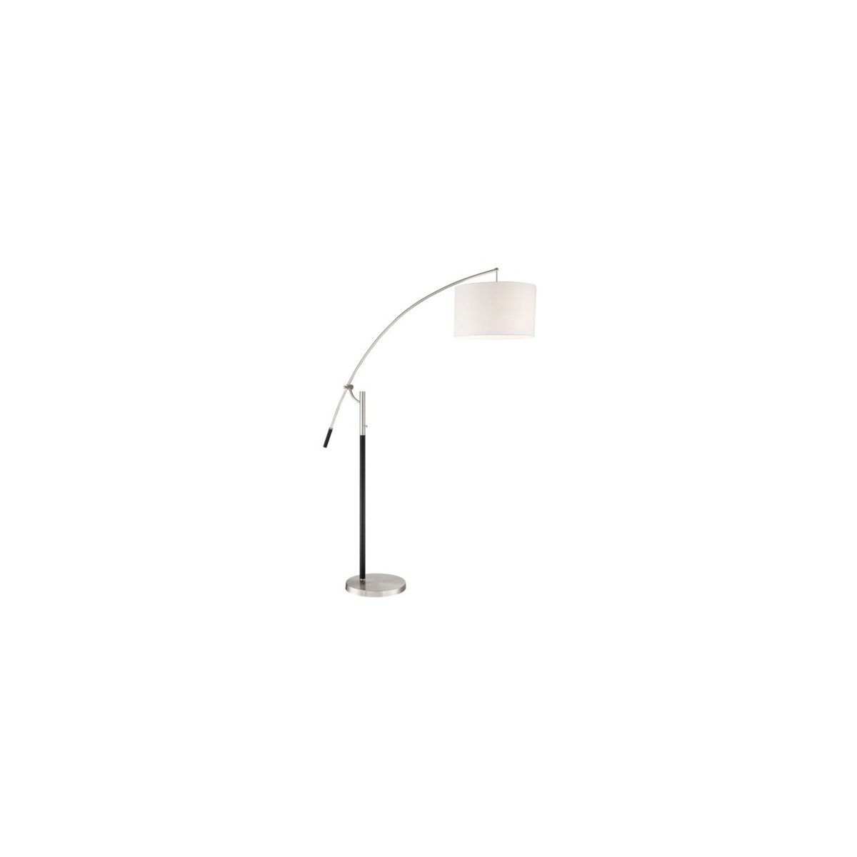 Florencia 80 inch 100.00 watt Brushed Nickel Arc Lamps Portable Light