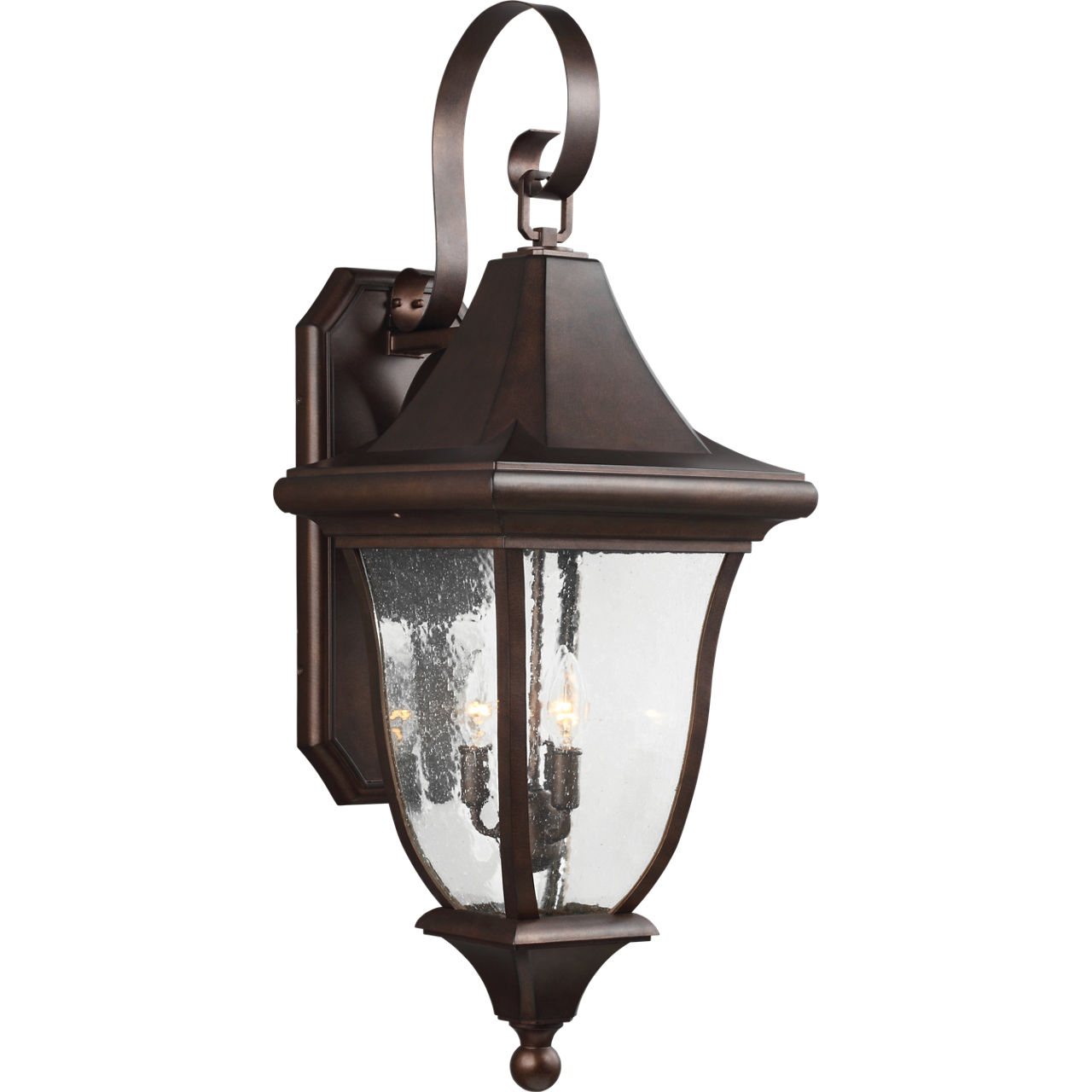 Sean Lavin Oakmont 3 Light 33.75 inch Patina Bronze Outdoor Wall Lantern