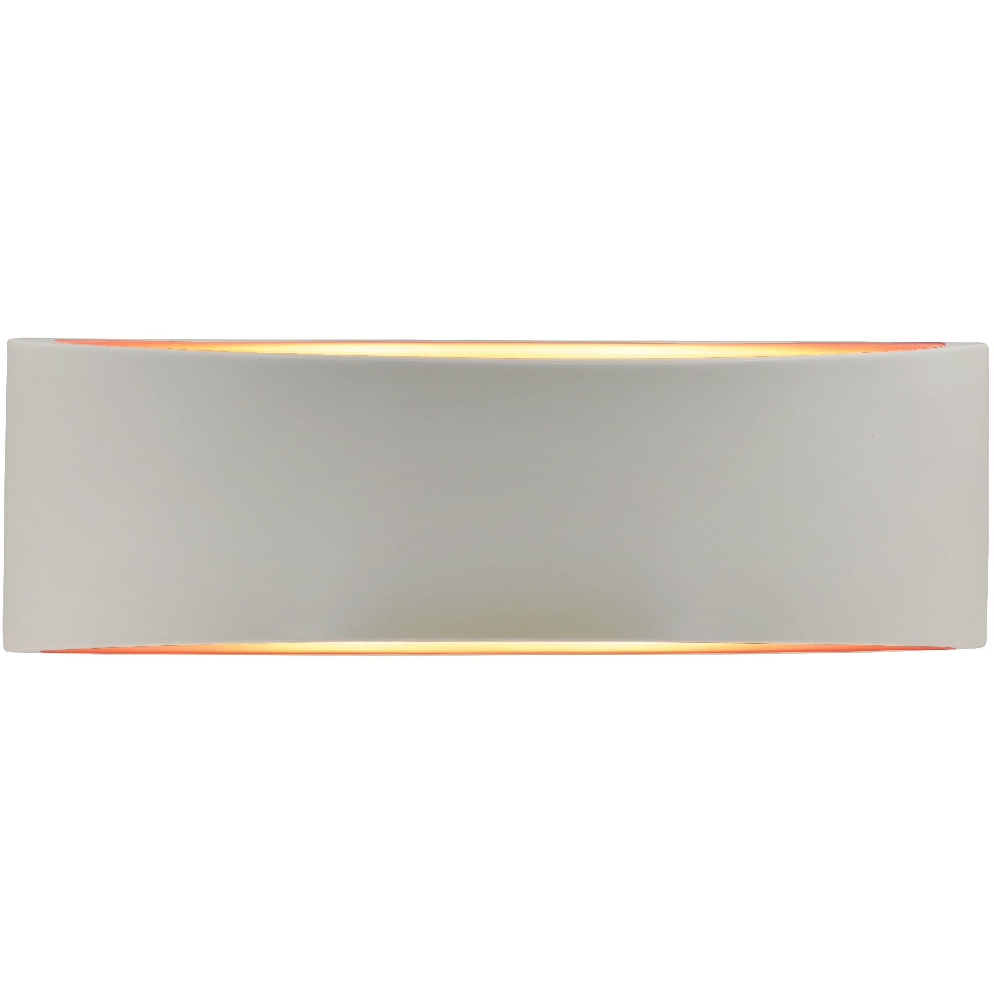 Ambiance 2 Light 16 inch Matte White and Champagne Gold Wall Sconce Wall Light