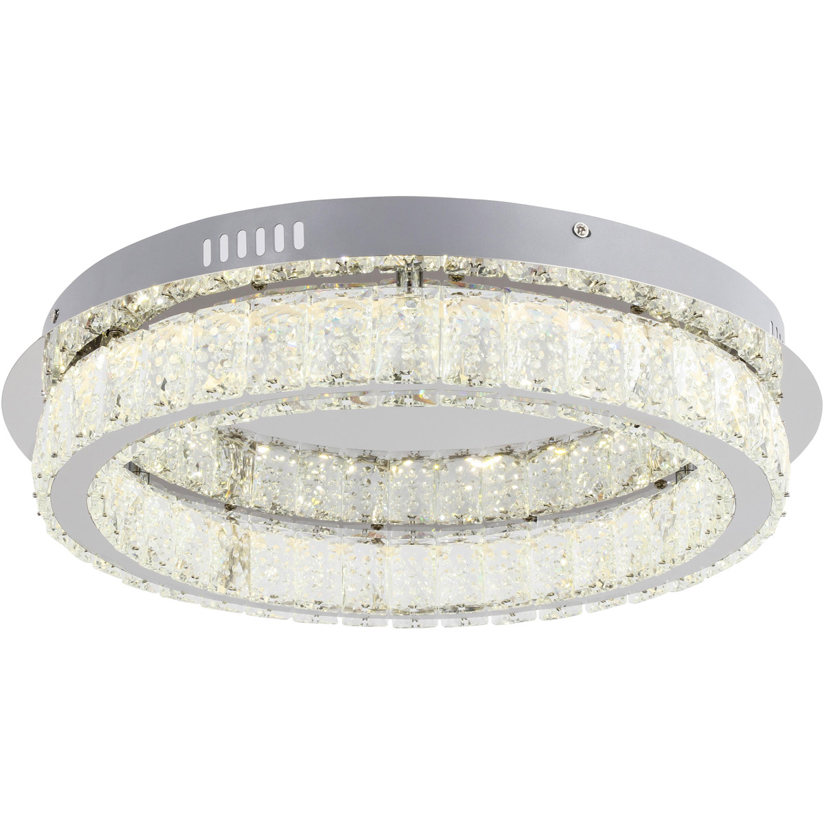Canada LED 18 inch Chrome Flush Mount Ceiling Light