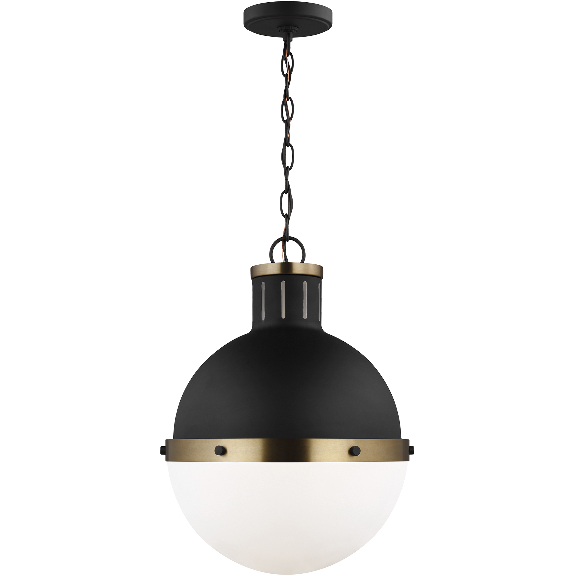 TOB by Thomas O'Brien Hanks LED 13.25 inch Midnight Black Pendant Ceiling Light