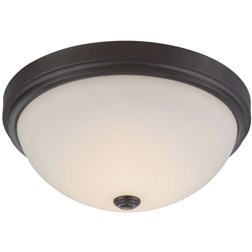 Hopkins LED 13.25 inch Oil Rubbed Bronze Flushmount Ceiling Light