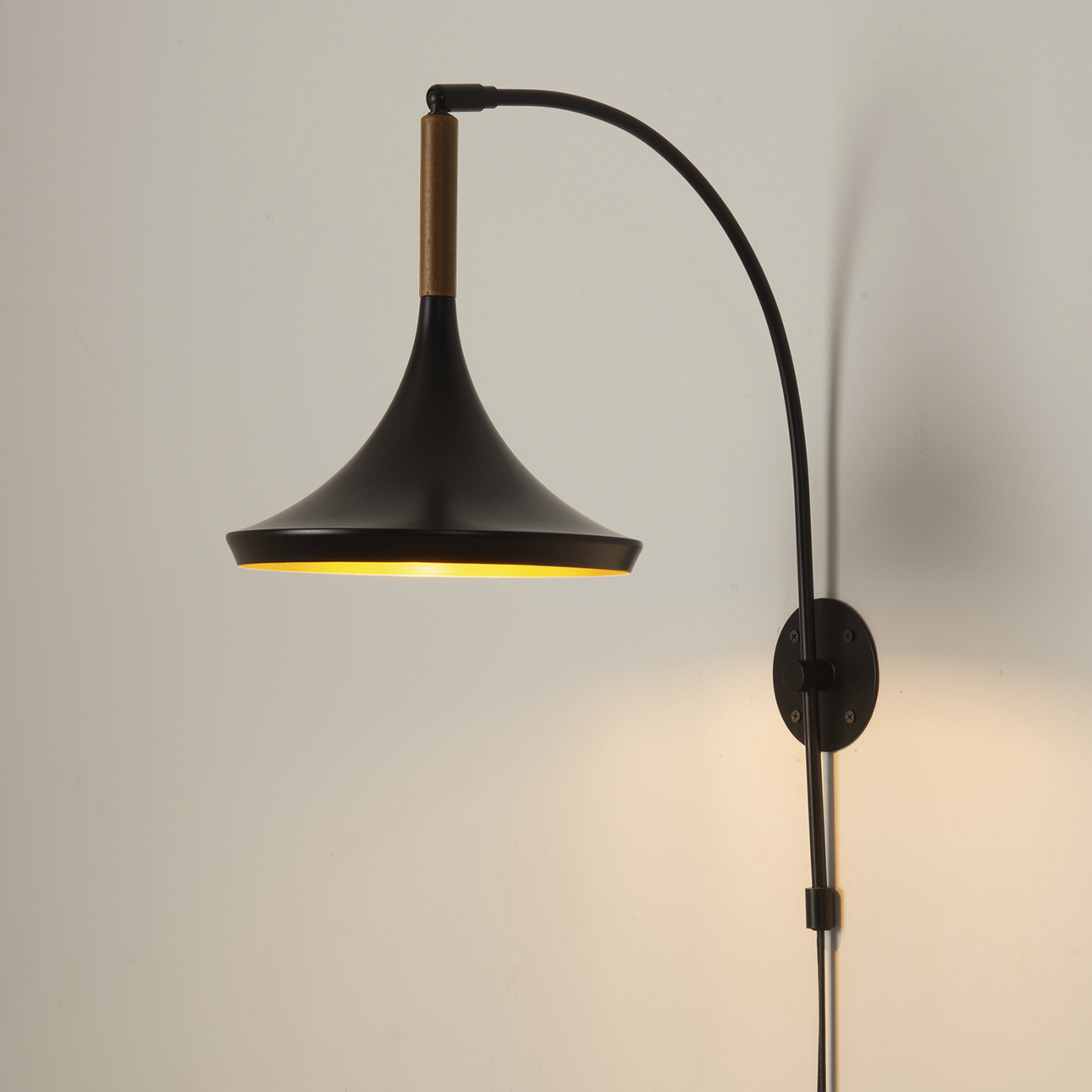 Lodi 1 Light 16 inch Matte Black Wall Sconce Wall Light