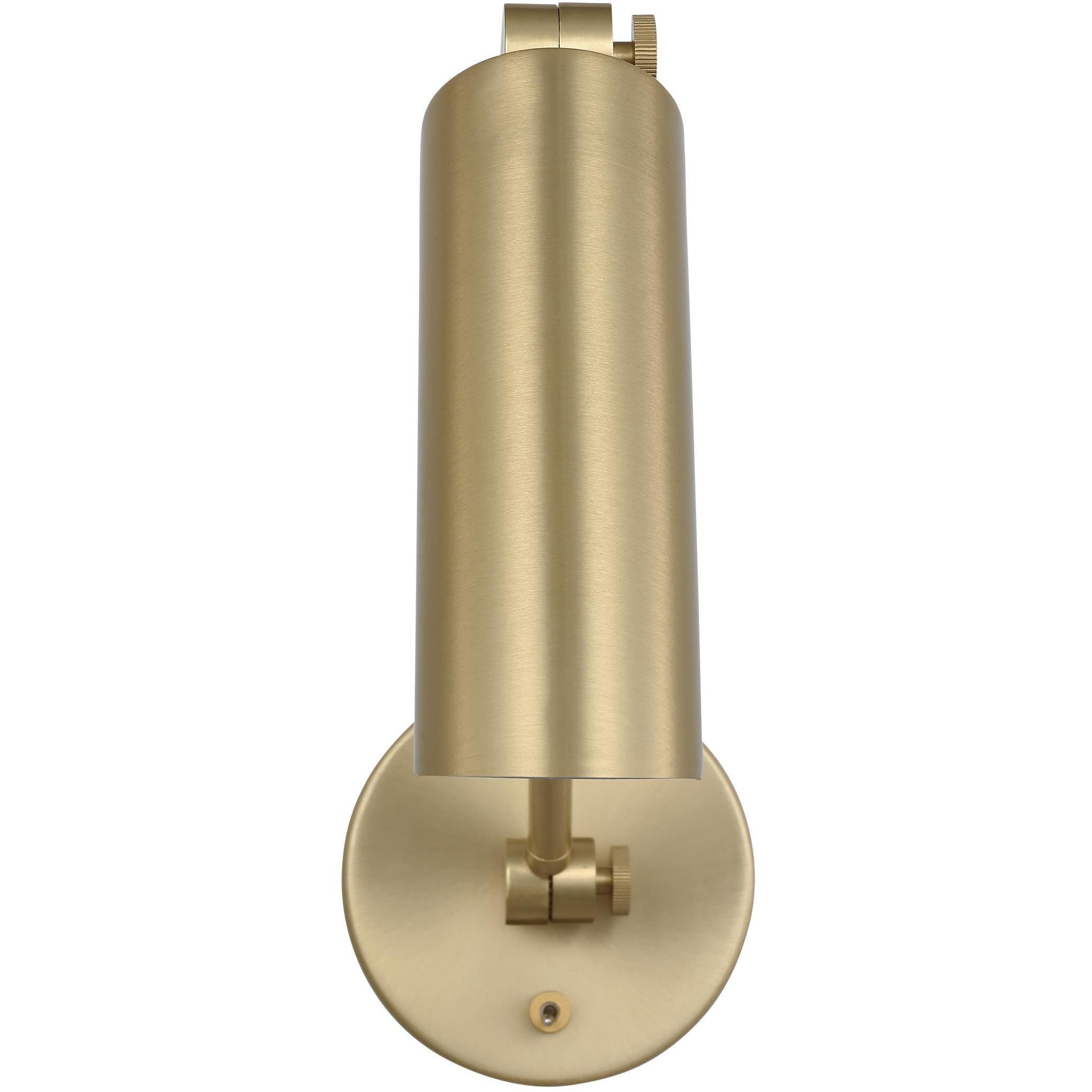 Drew & Jonathan Frasar 1 Light 4.75 inch Satin Brass One Arm Sconce Wall Light, Medium