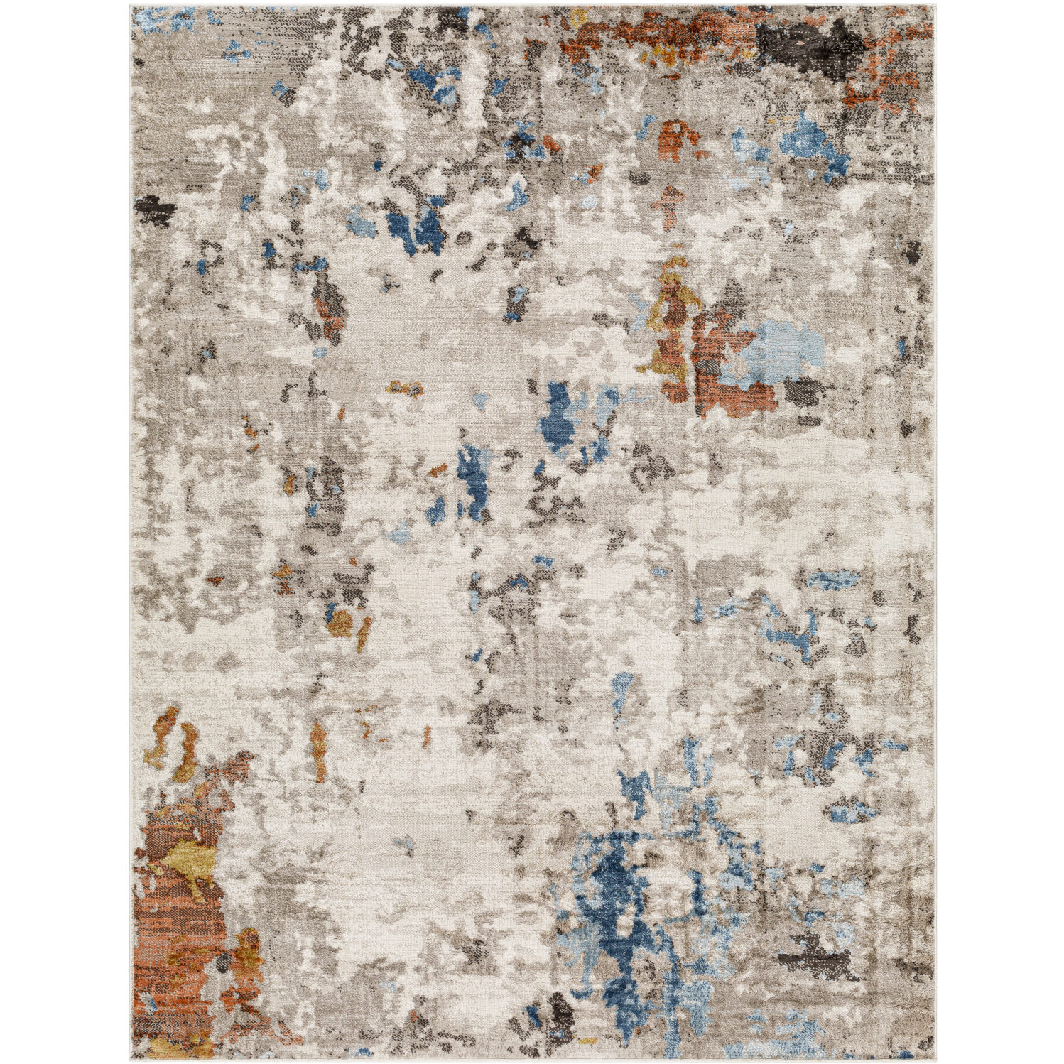 Pertek 108 X 79 inch Taupe Rug, Rectangle