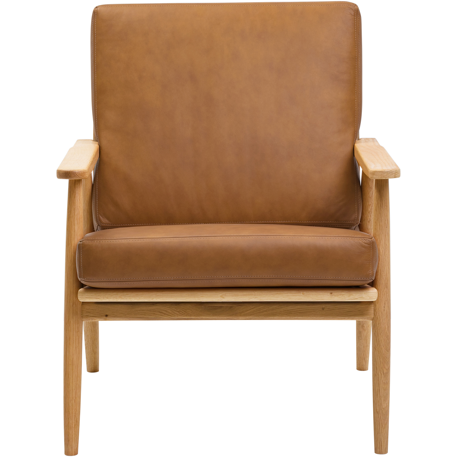 Moe's Home Collection YC-1017-40 Harper Brown Lounge Chair