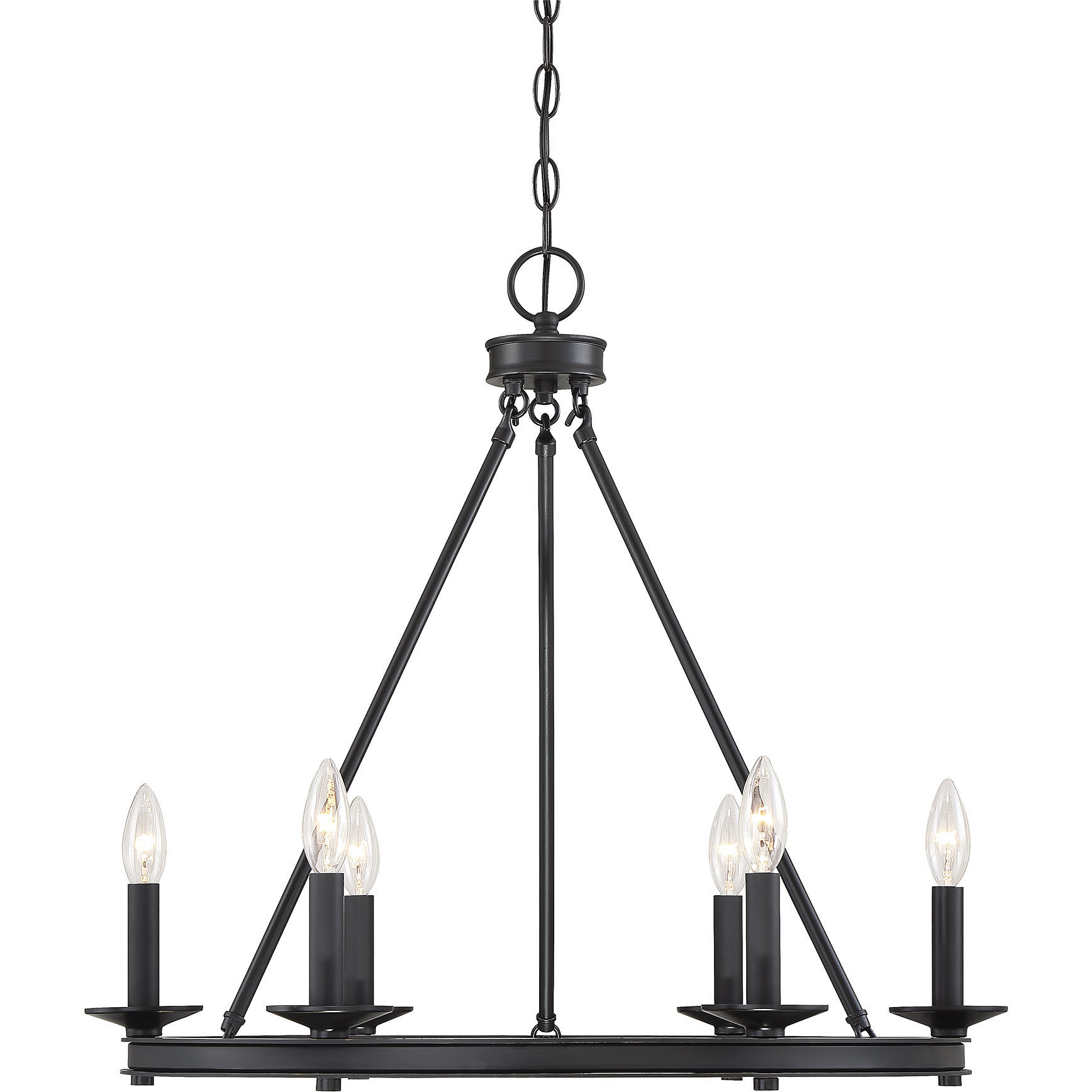 Middleton 6 Light 25 inch Classic Bronze Chandelier Ceiling Light, Essentials