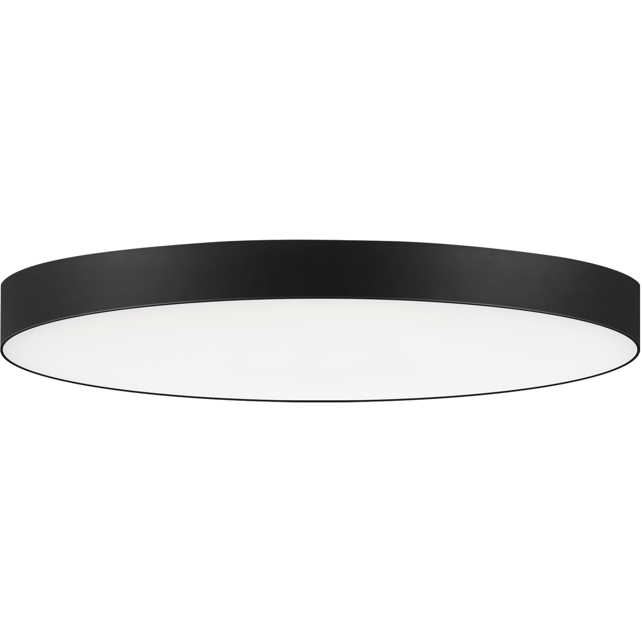 Trim - 0-10 V LED 9 inch Black Flush Mount Ceiling Light