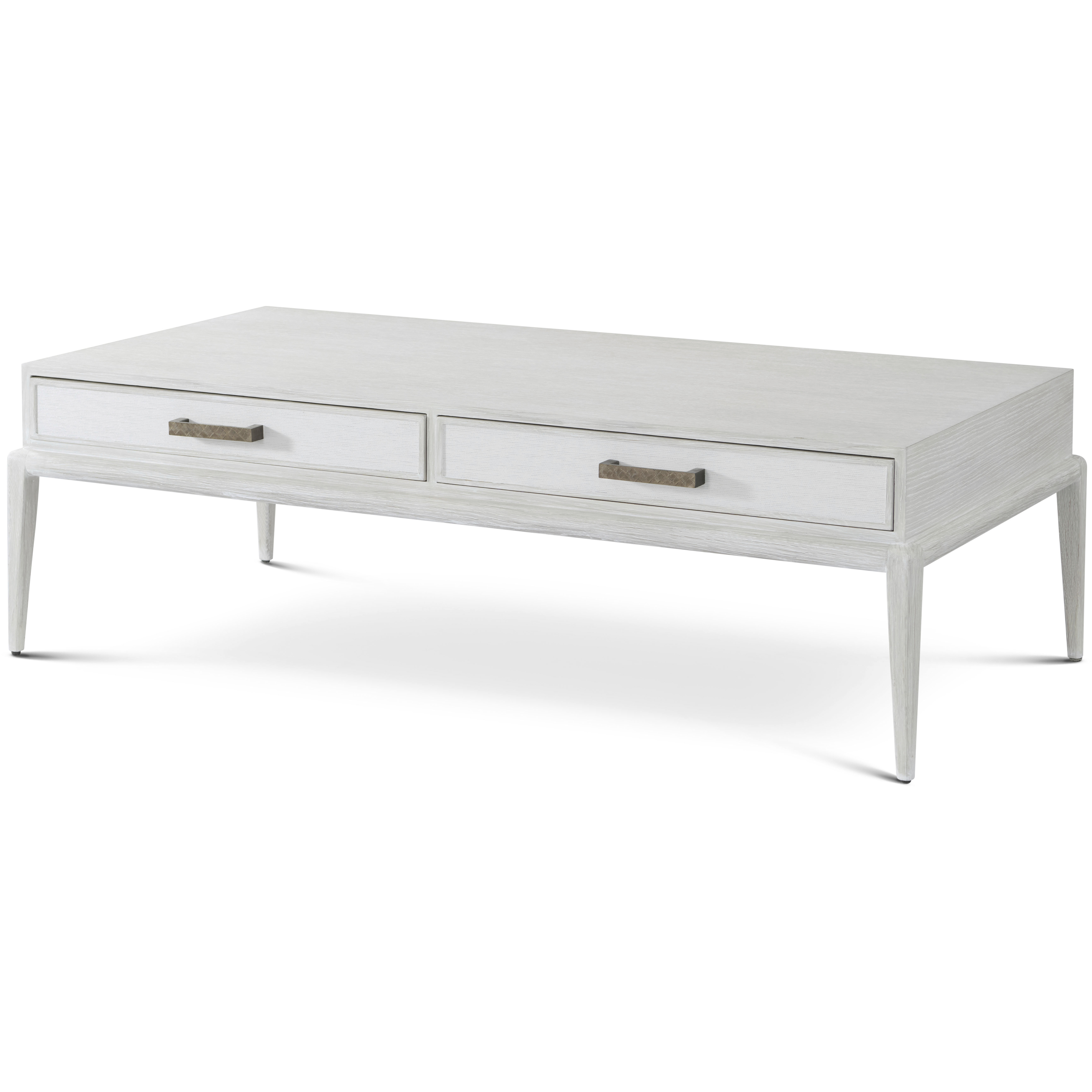 Singer 56 X 28 inch Sandbar Cocktail Table, Wooden, with Wallpaper, Coastal