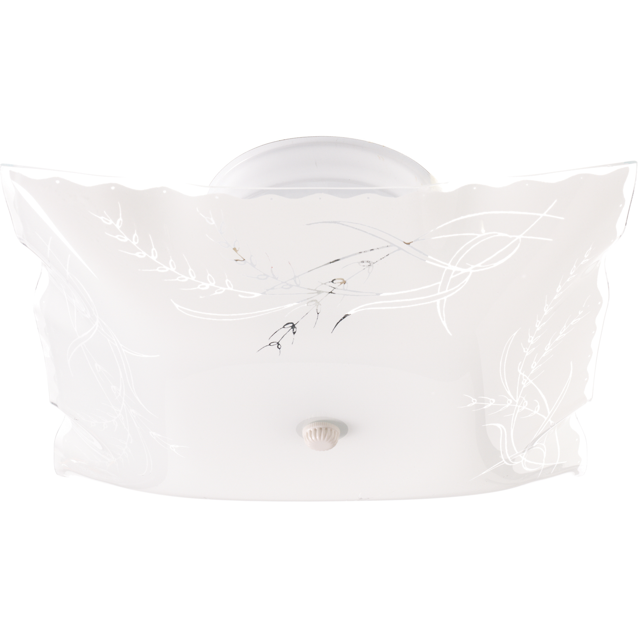Brentwood 2 Light 12 inch White Semi Flush Mount Ceiling Light