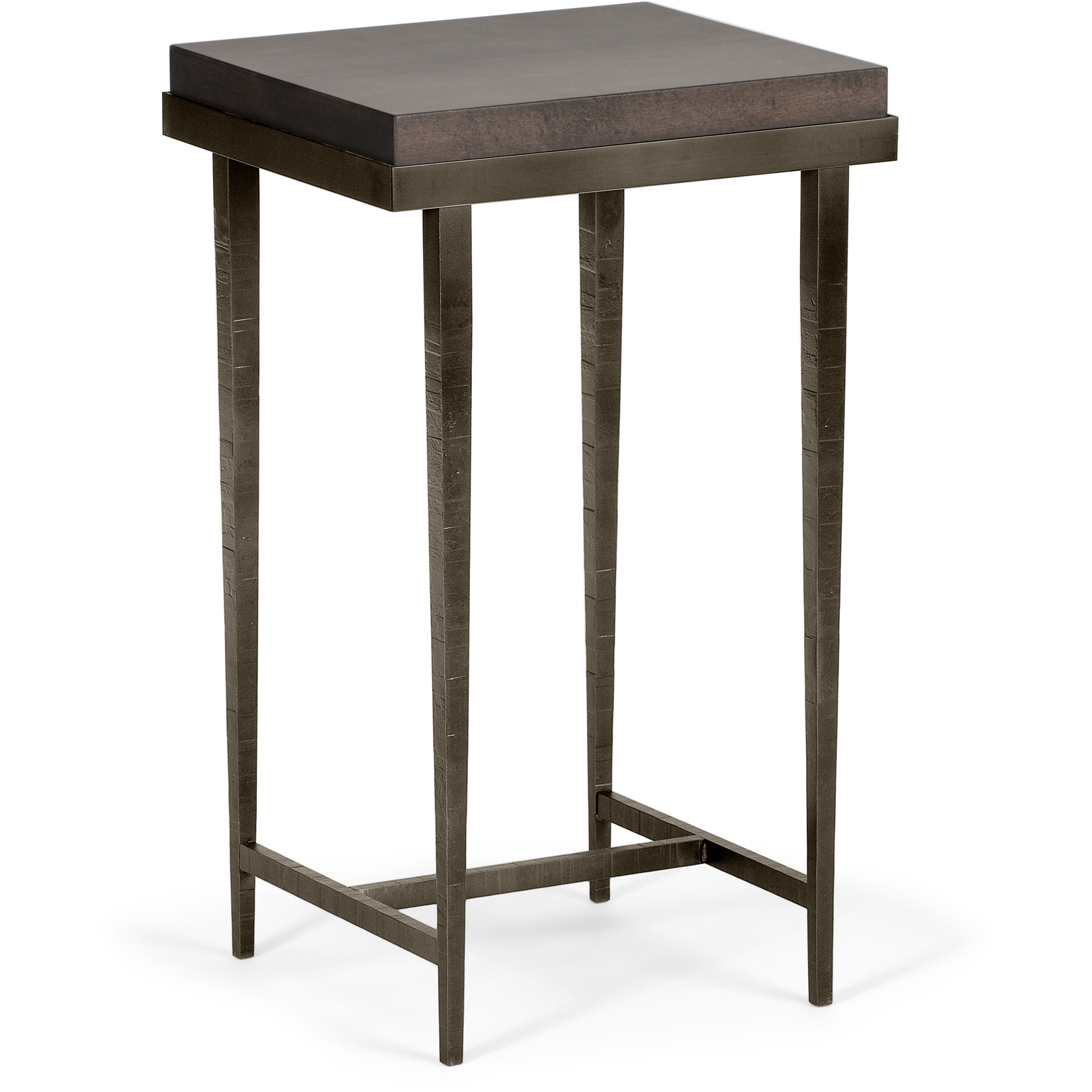 Wick 27 X 16 inch Oil Rubbed Bronze Side Table in Maple Espresso
