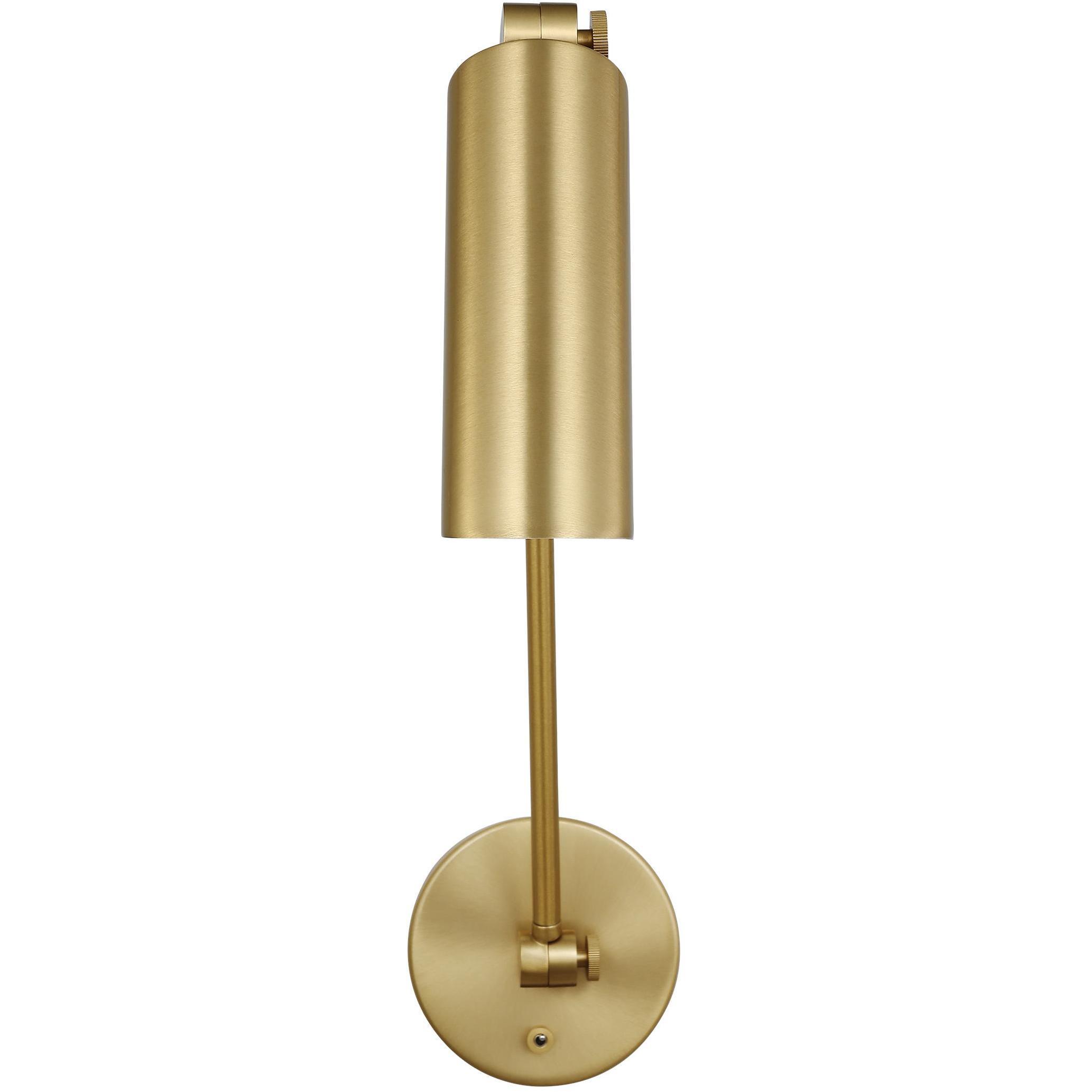 Drew & Jonathan Frasar 1 Light 4.75 inch Satin Brass Two Arm Sconce Wall Light, Large
