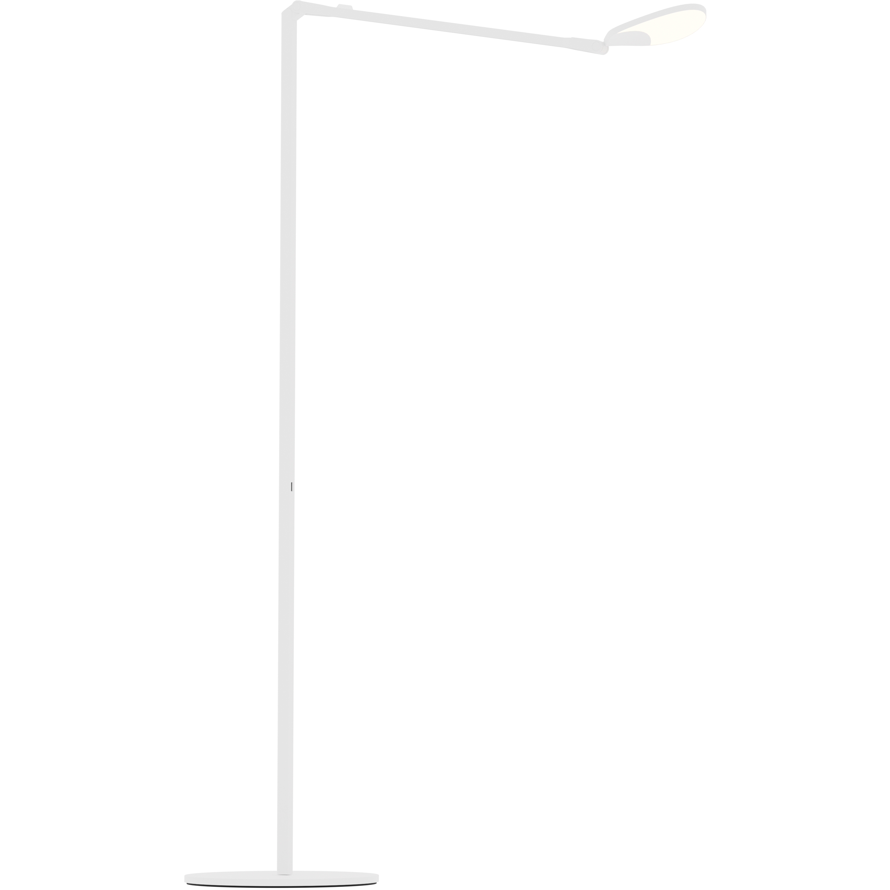 Koncept SPY-W-MWT-USB-FLR Splitty 28.1 inch 7 watt Matte White Floor ...