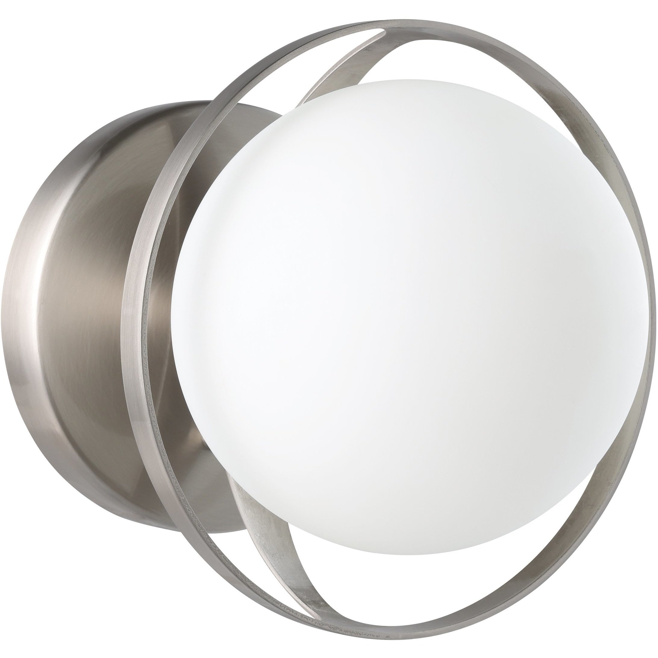 Parker 1 Light 7 inch Brushed Nickel Vanity Light Wall Light