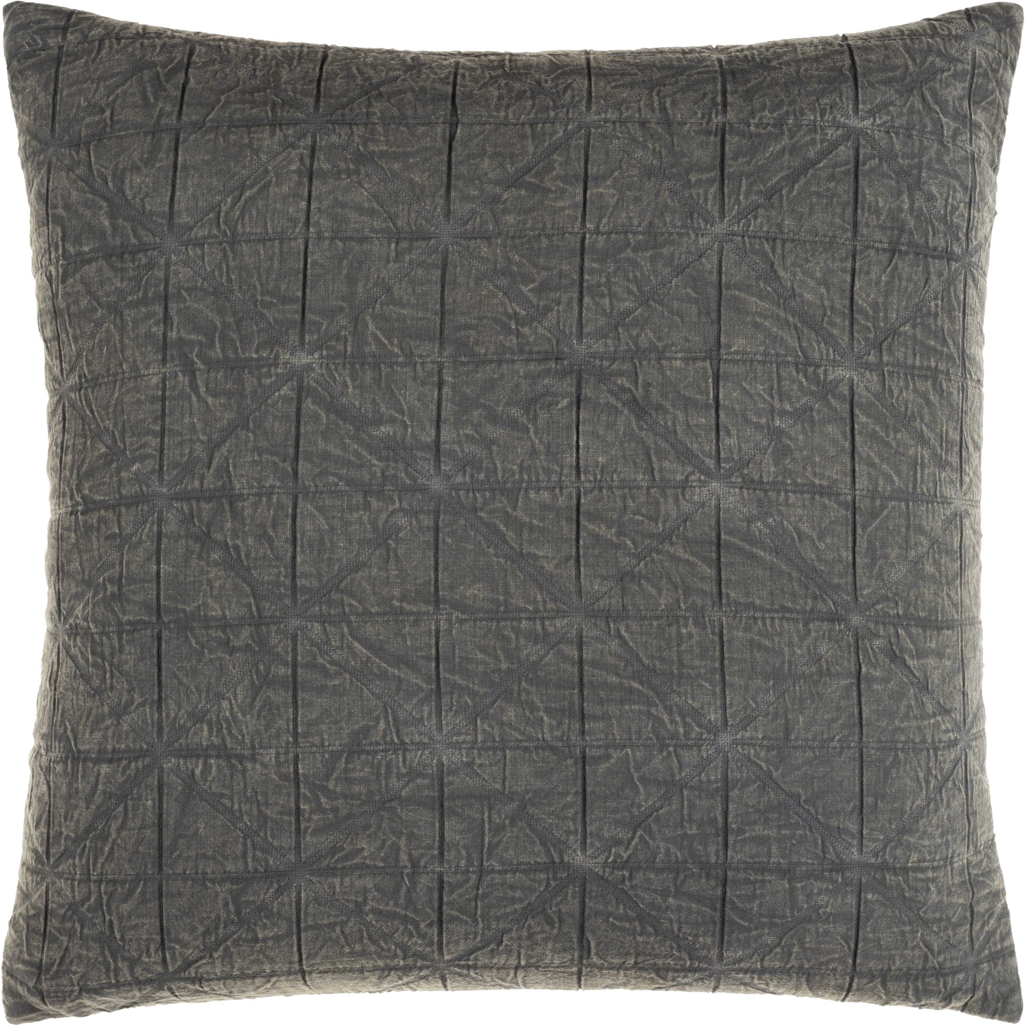 Winona 18 inch Charcoal Pillow Kit in 18 x 18, Square