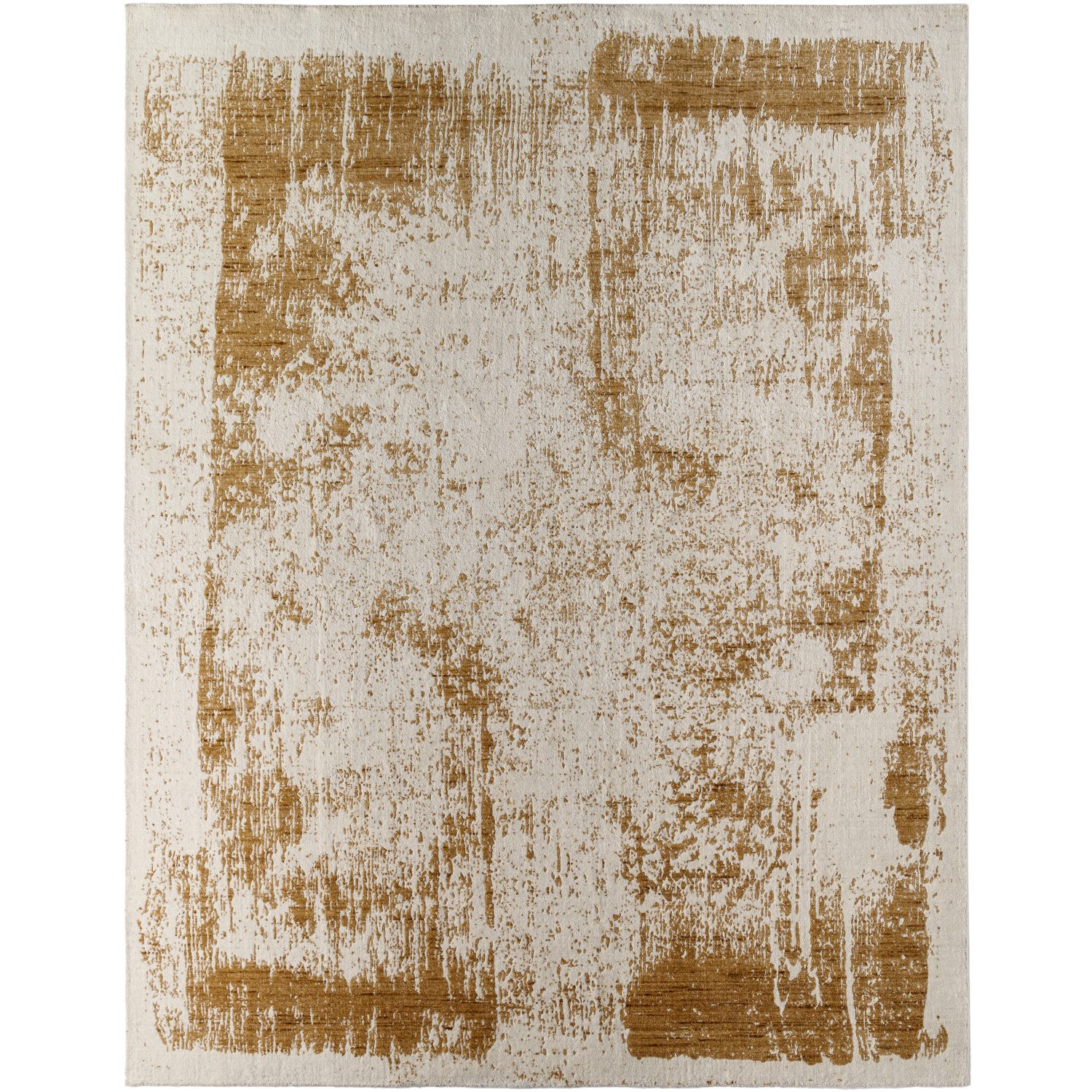 Glory 36 X 24 inch Ash / Khaki / Camel / Brick / Pearl Handmade Rug in 2 x 3