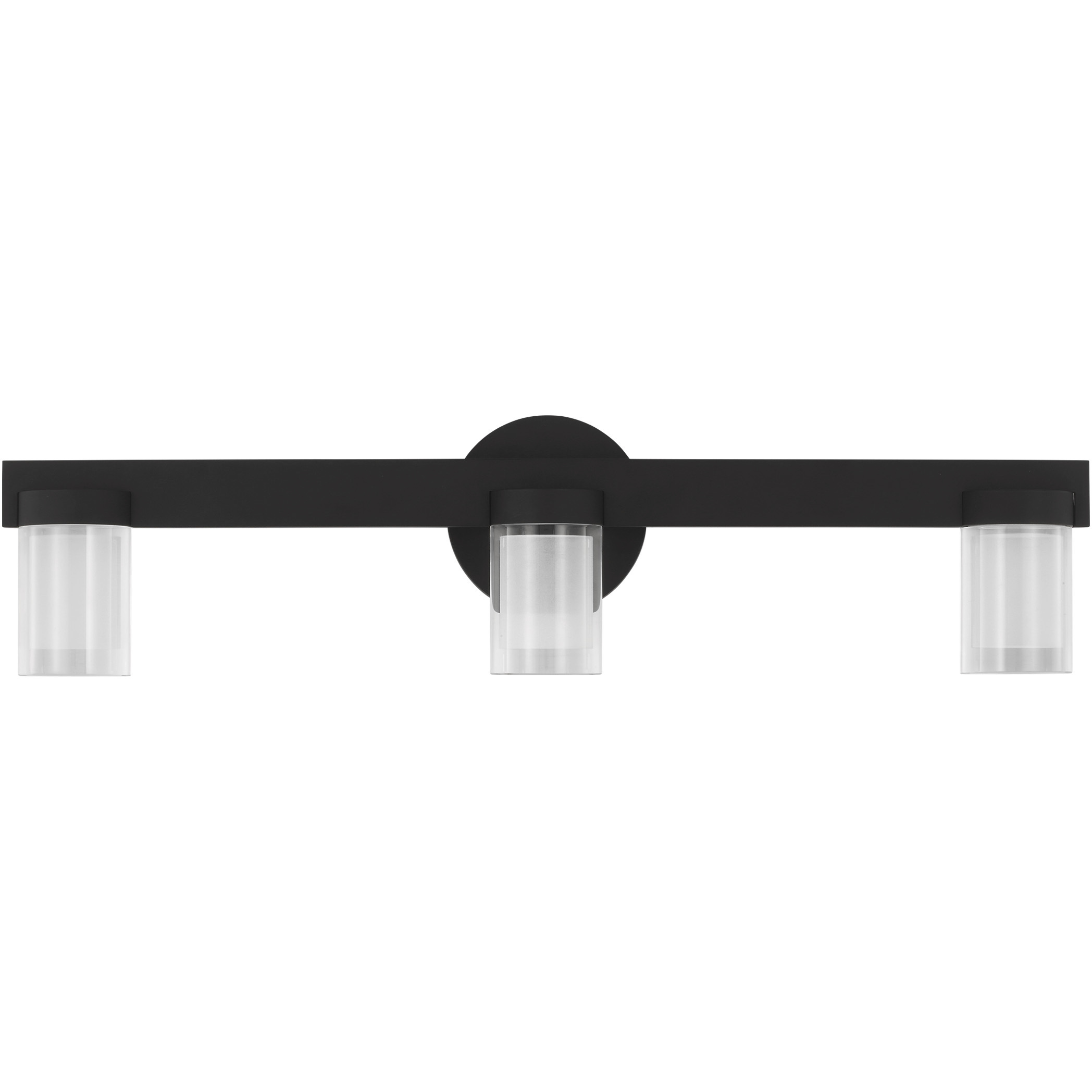 Kelly Wearstler Esfera 3 Light 24 inch Nightshade Black Bath Vanity Wall Light in 277V