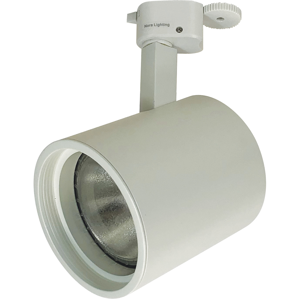 Nora Lighting Architectural 1 Light 120V White Track Head Ceiling Light NTH-930W - Open Box