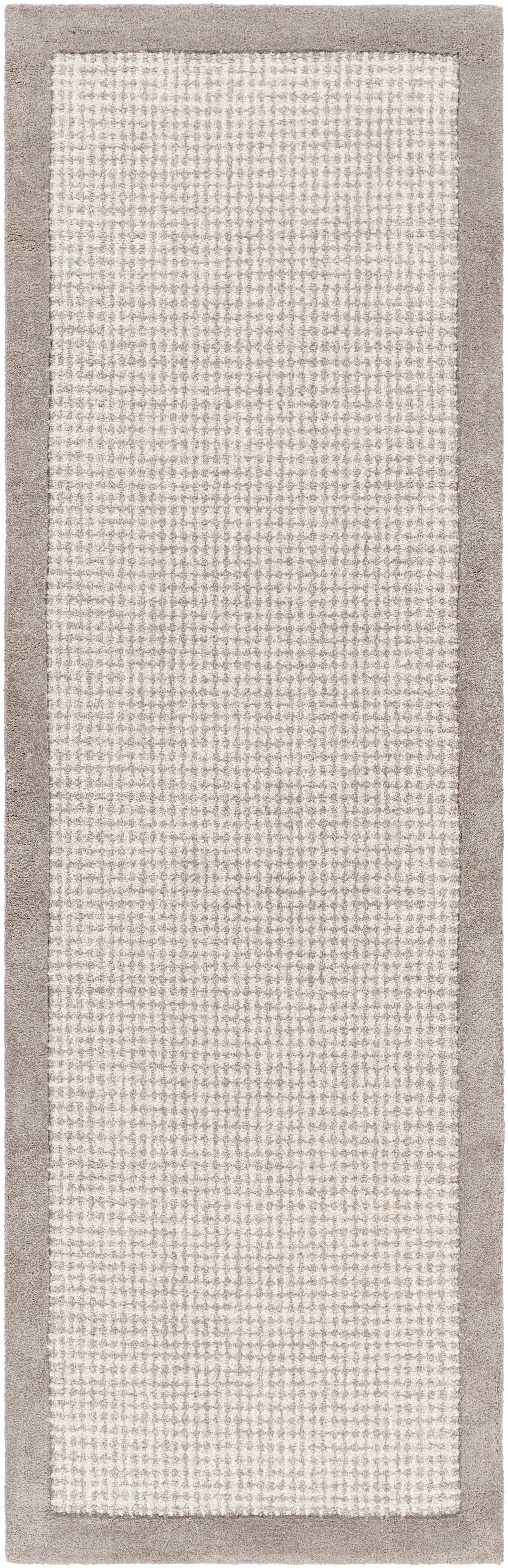 Siena 96 X 30 inch Gray Rug in 2.5 x 8, Runner