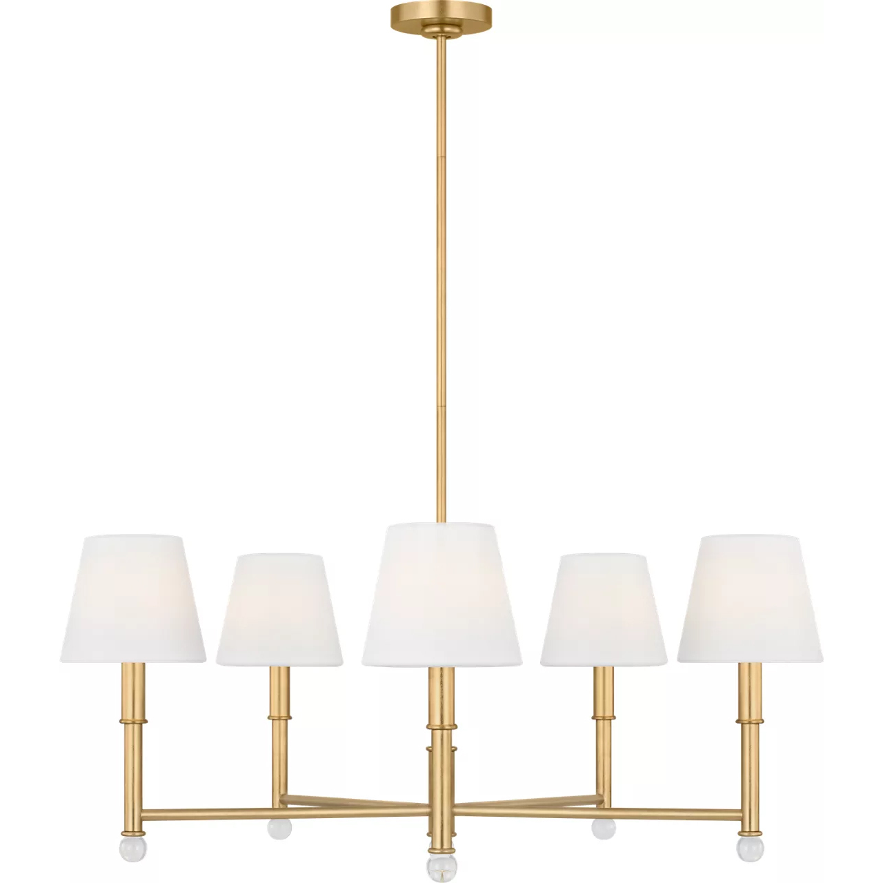 Alexa Hampton Greard 5 Light 33.13 inch Gild Chandelier Ceiling Light