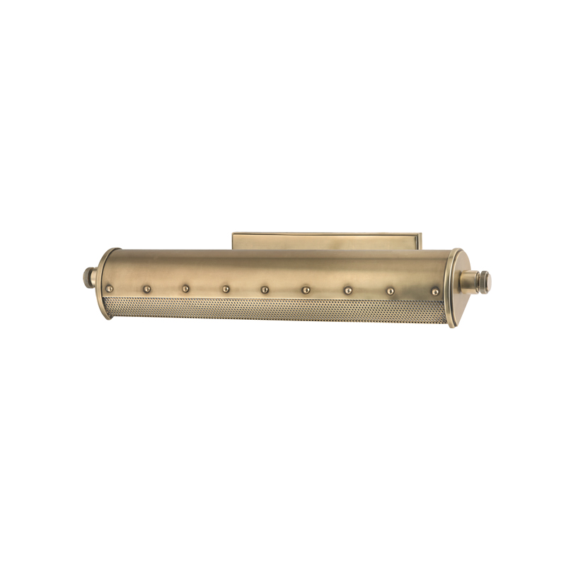 Gaines 120 watt 18.25 inch Aged Brass Picture Light Wall Light