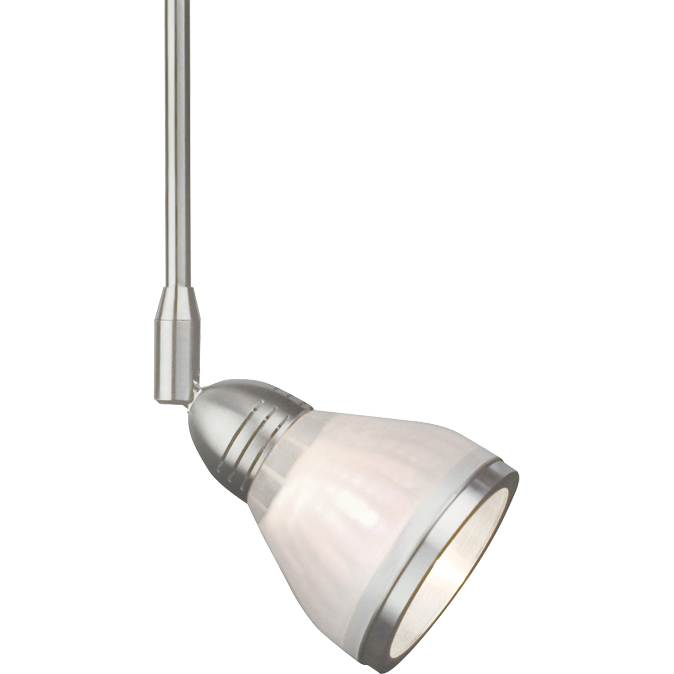 Sean Lavin Tilt 1 Light Satin Nickel Low-Voltage Track Head Ceiling Light