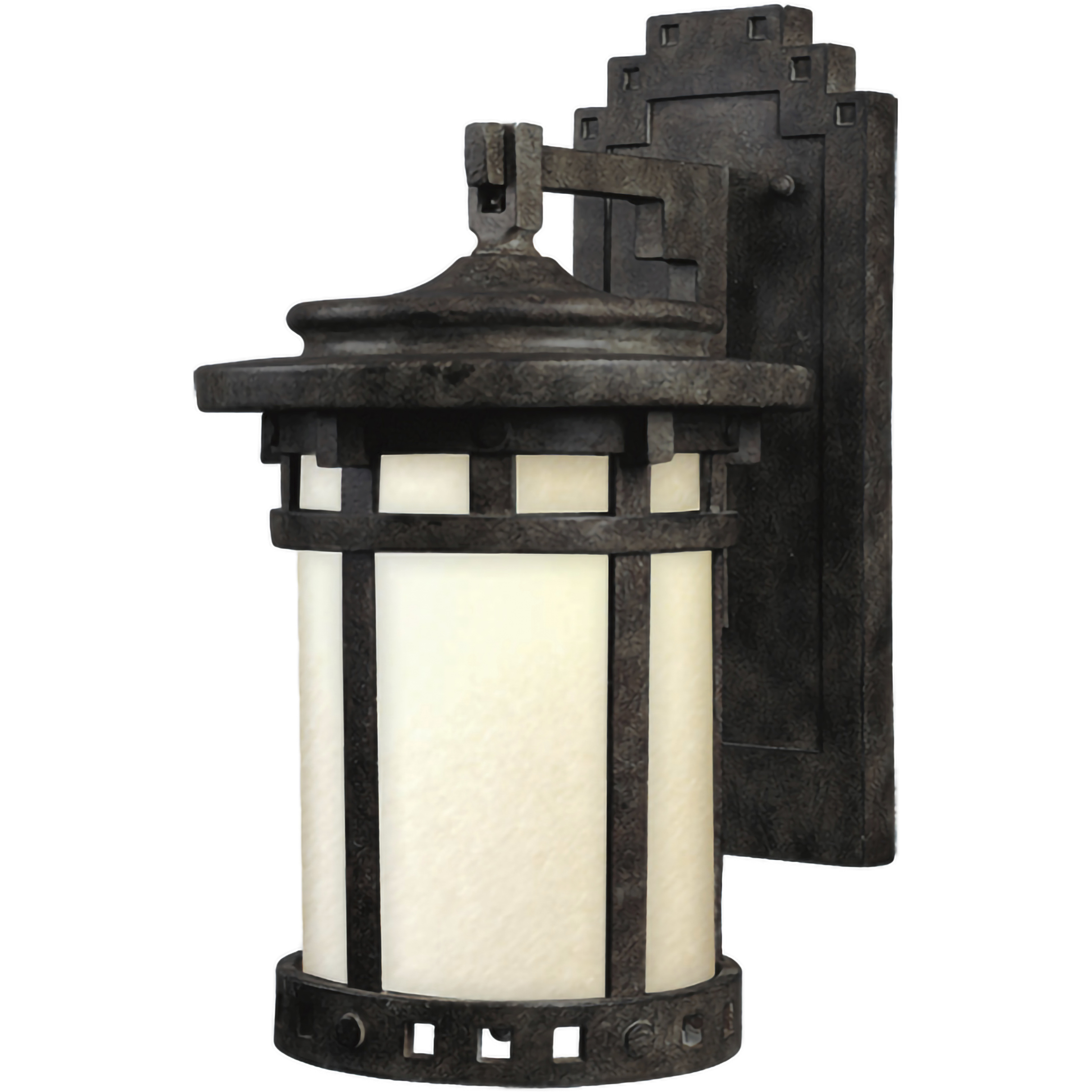 Santa Barbara Dark Sky 1 Light 13.5 inch Sienna Outdoor Wall Mount