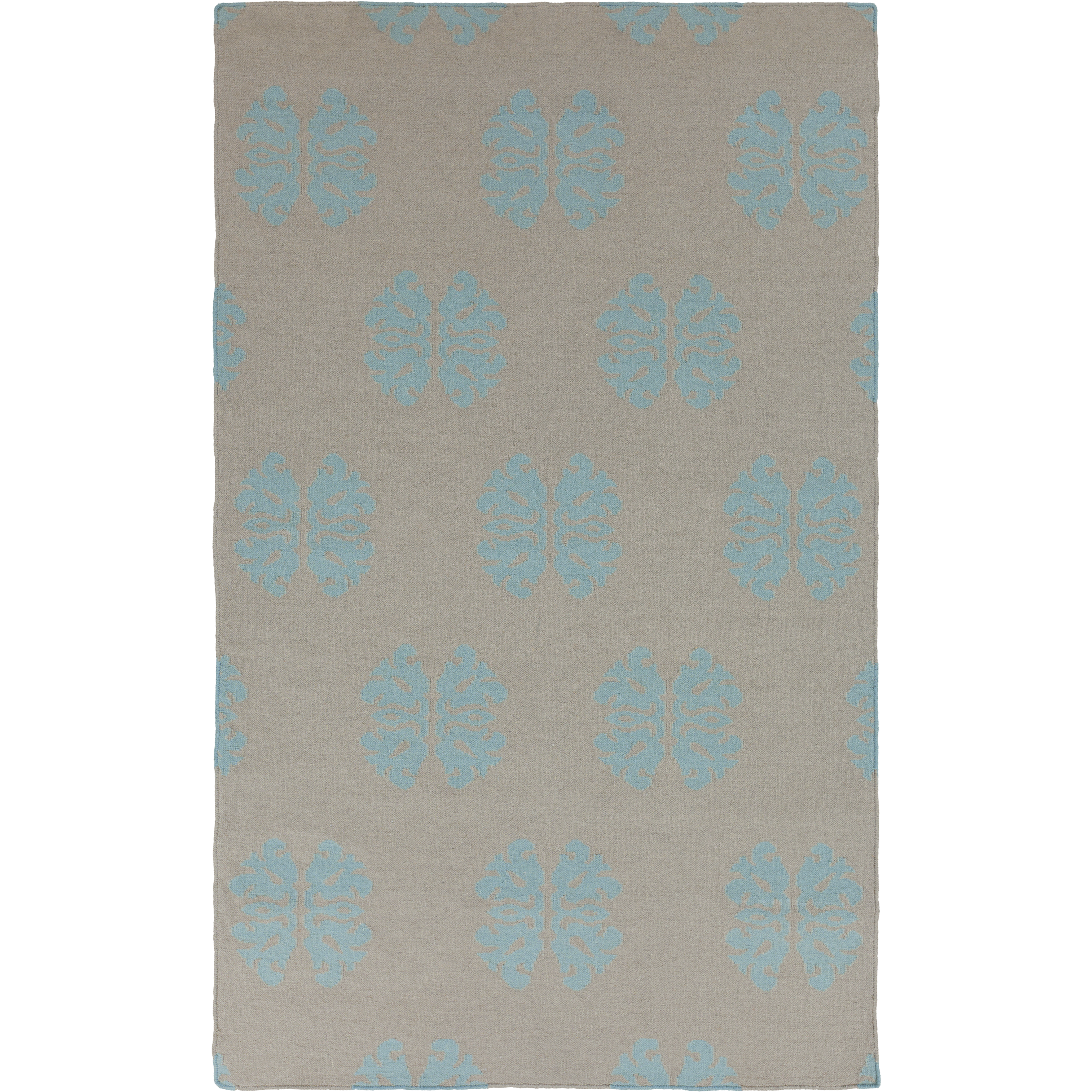 Frontier 156 X 108 inch Aqua, Light Gray Rug