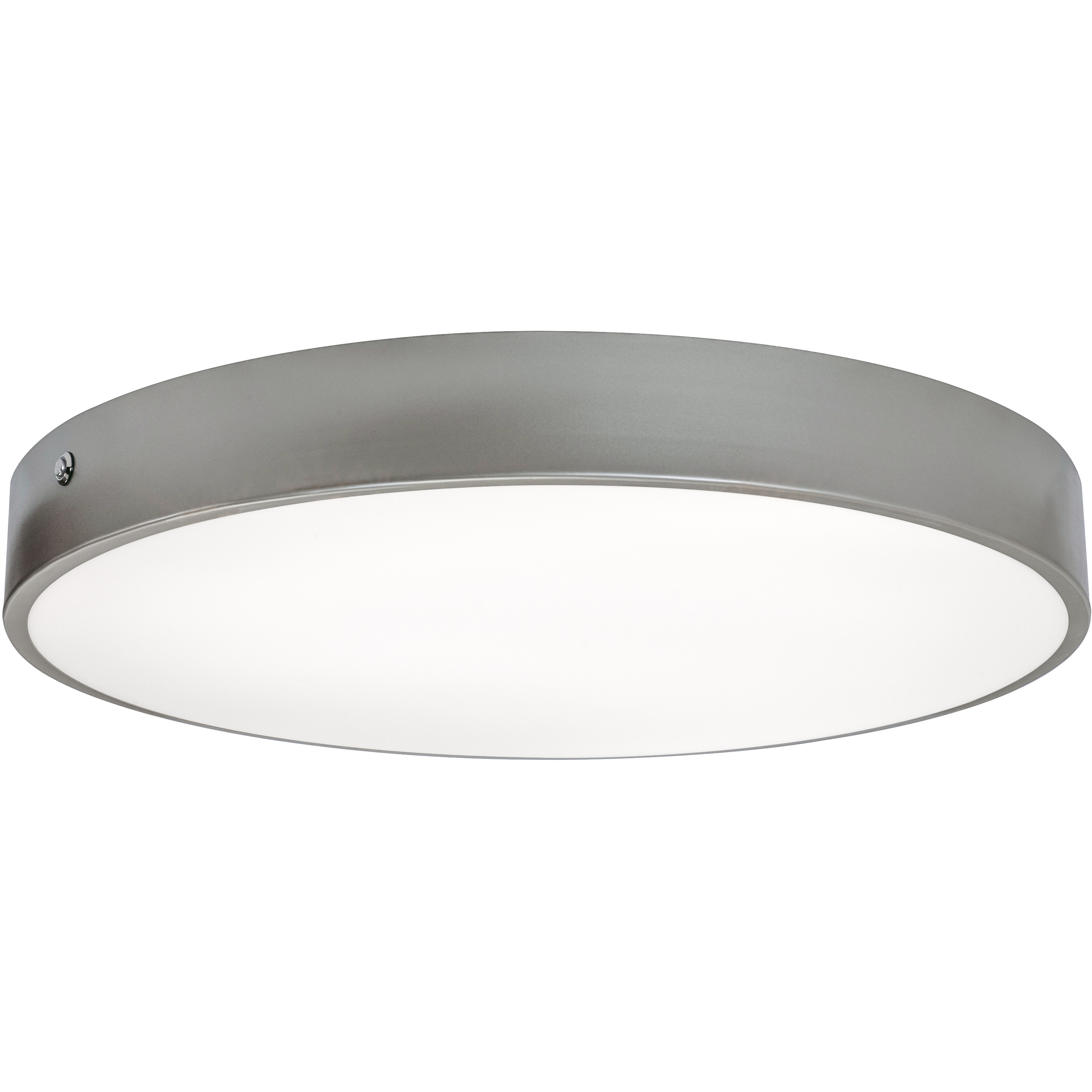 Bailey LED 19 inch Satin Nickel Flush Mount Ceiling Light