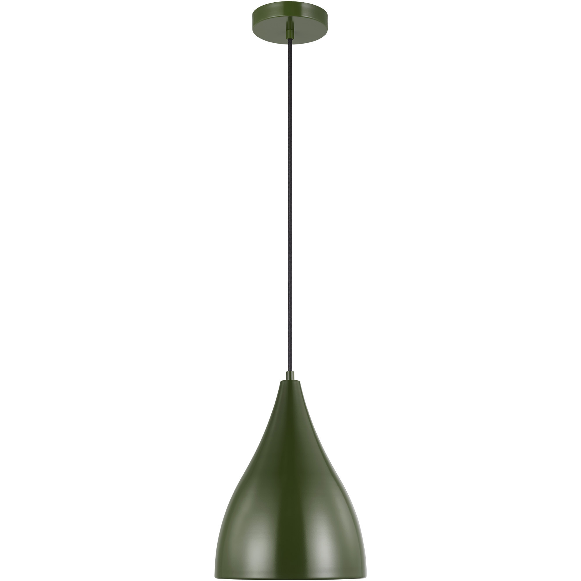 Oden 1 Light 9 inch Olive Pendant Ceiling Light