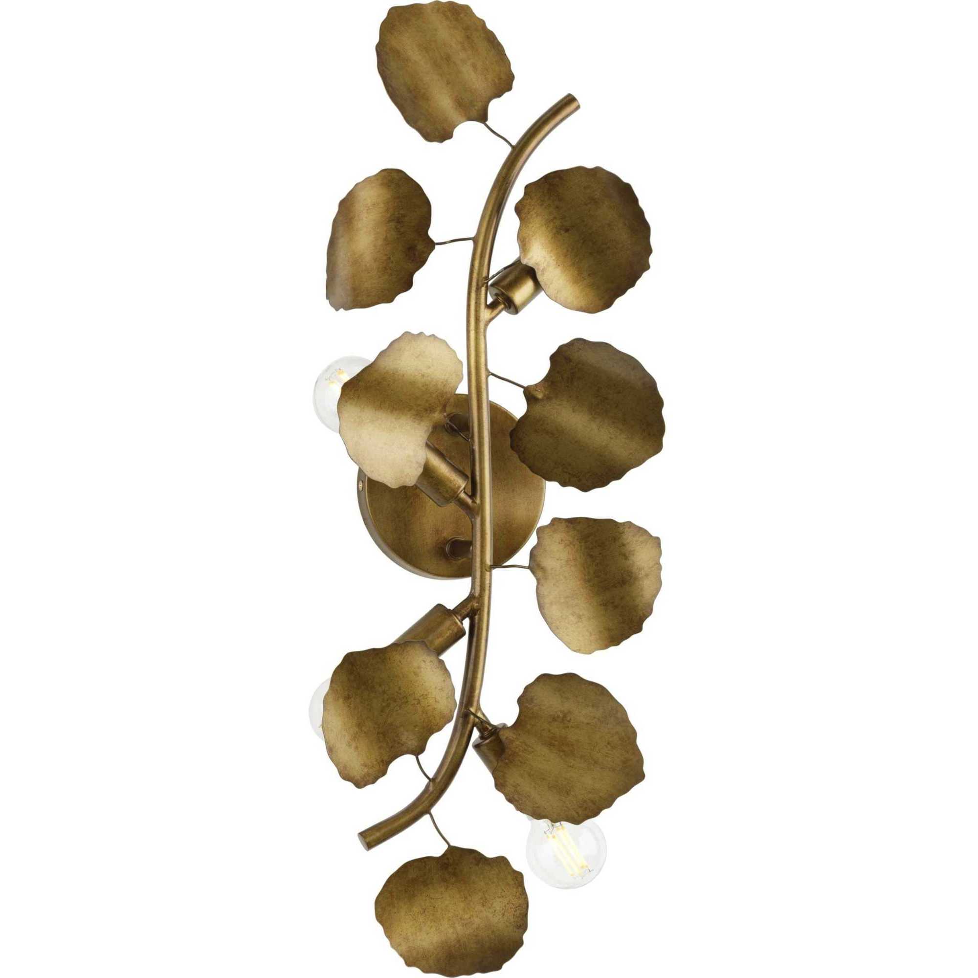 Laurel 4 Light 9 inch Gold Ombre Wall Bracket Wall Light, Design Series
