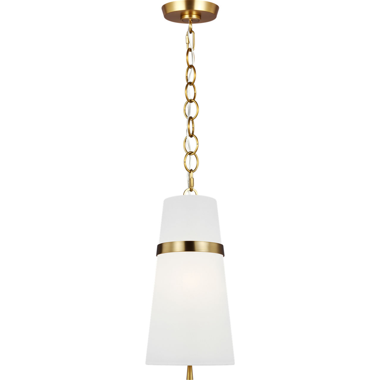 AH by Alexa Hampton Cordtlandt 1 Light 8 inch Burnished Brass Pendant Ceiling Light