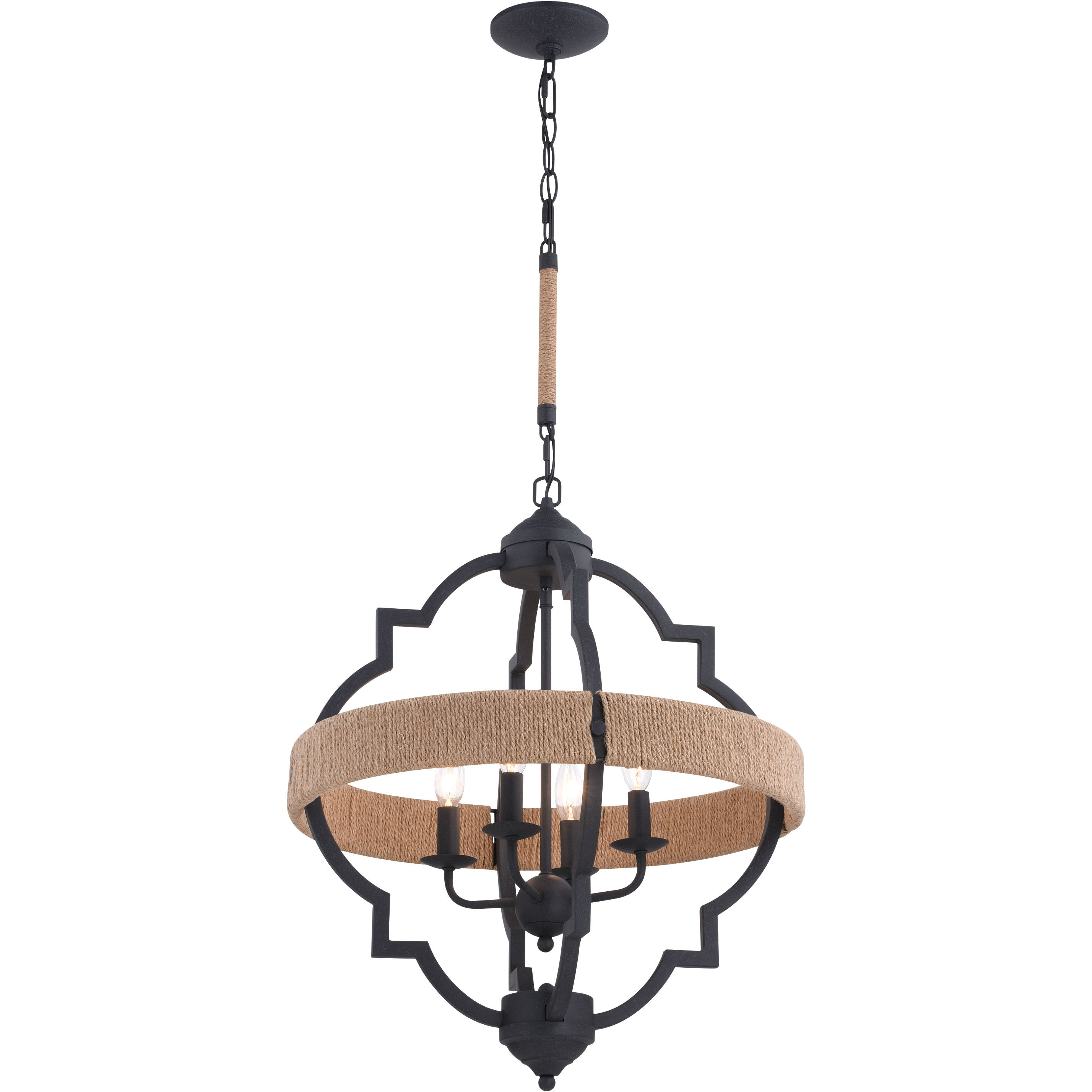 Beaumont LED 20 inch Textured Gray Pendant Ceiling Light