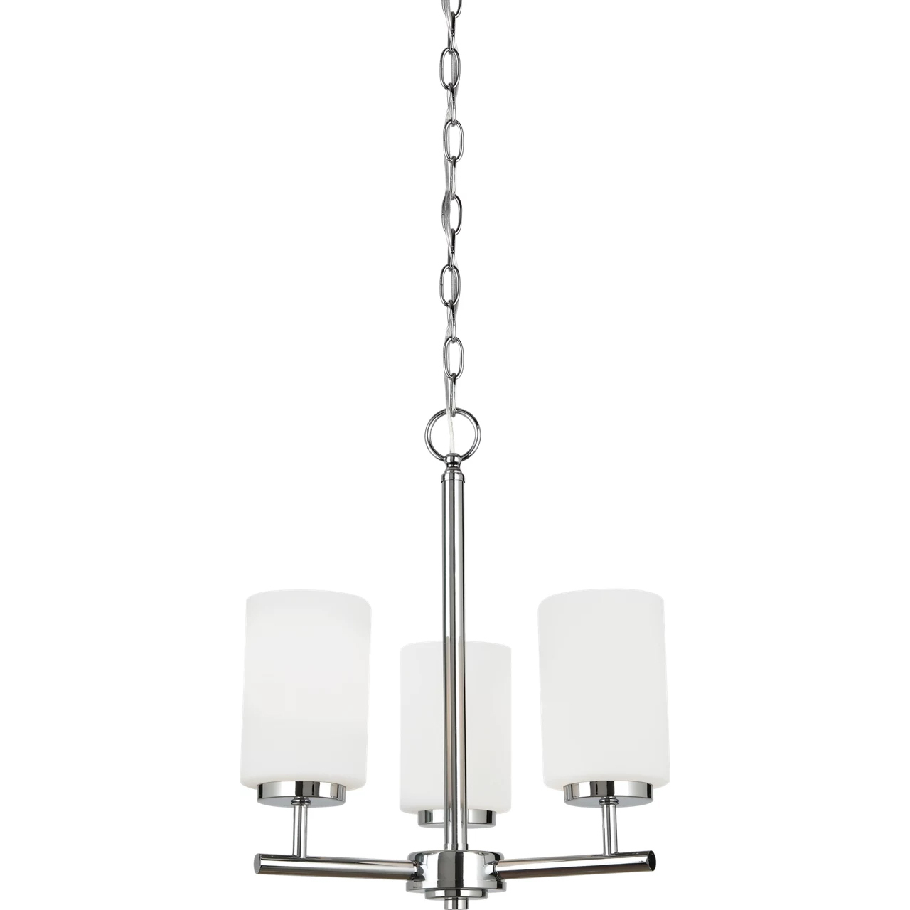 Oslo 3 Light 15 inch Chrome Chandelier Ceiling Light