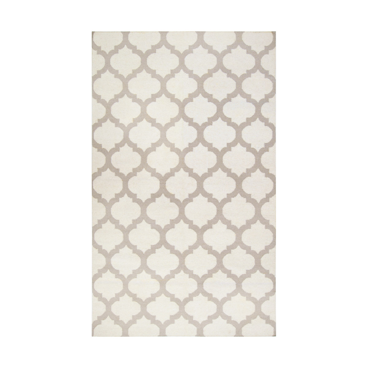 Frontier 66 X 42 inch Neutral and Gray Area Rug, Wool