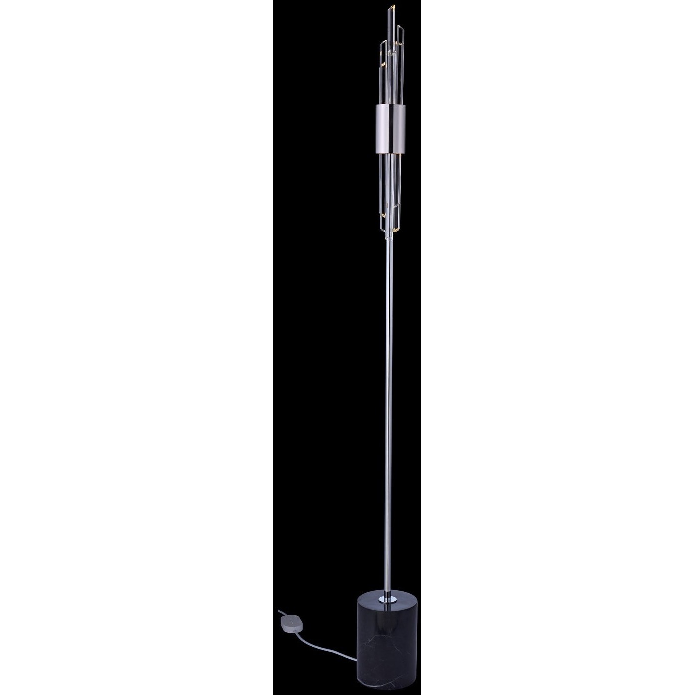 Lucca 72 inch Polished Chrome Floor Lamp Torchiere Portable Light