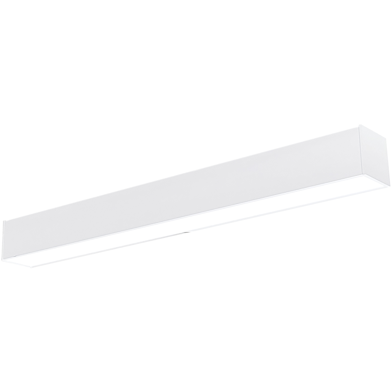 L-Line 3 inch White LED Direct Linear Ceiling Light, Selectable Lumens, Selectable CCT