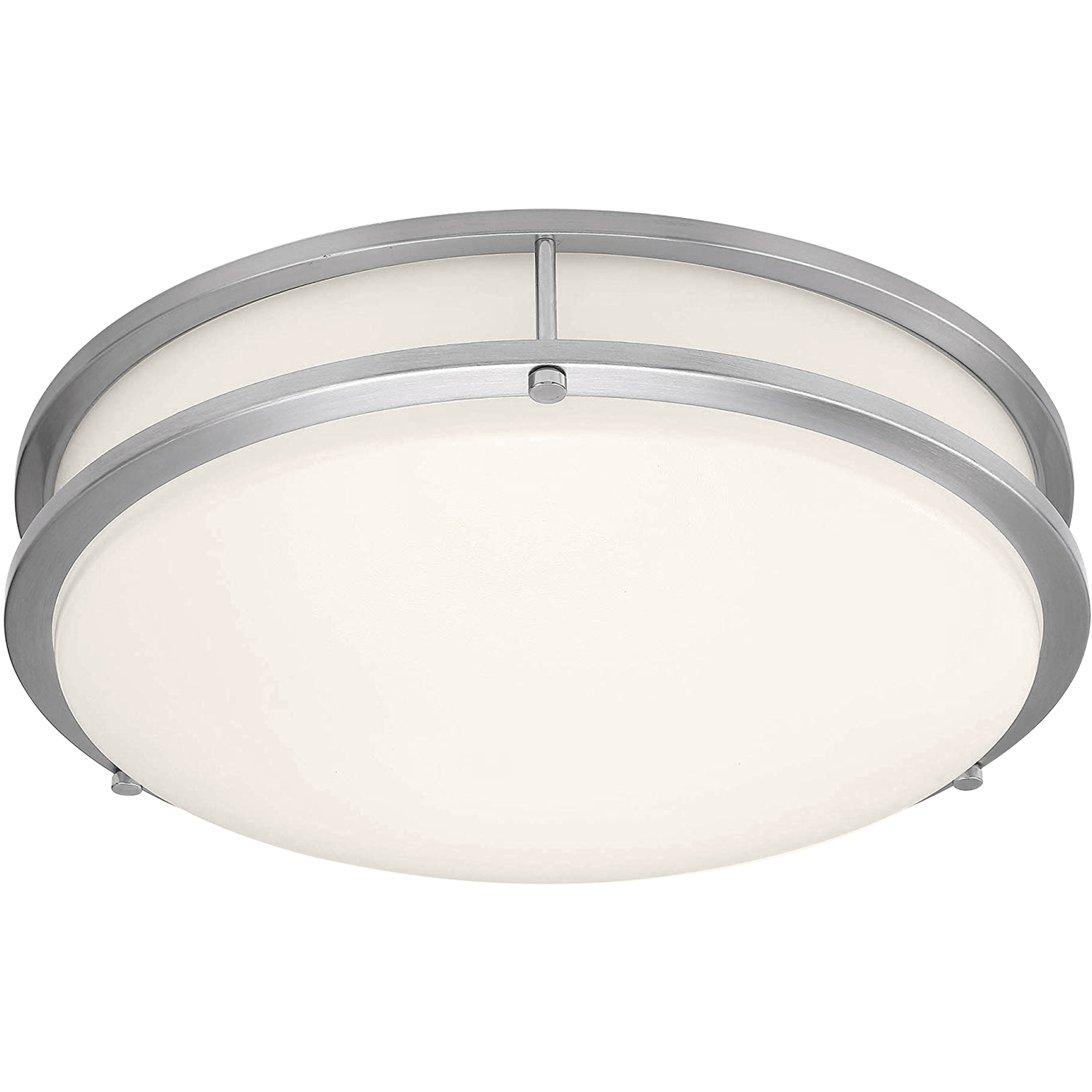 Solero II LED 12 inch Brushed Steel Flush Mount Ceiling Light