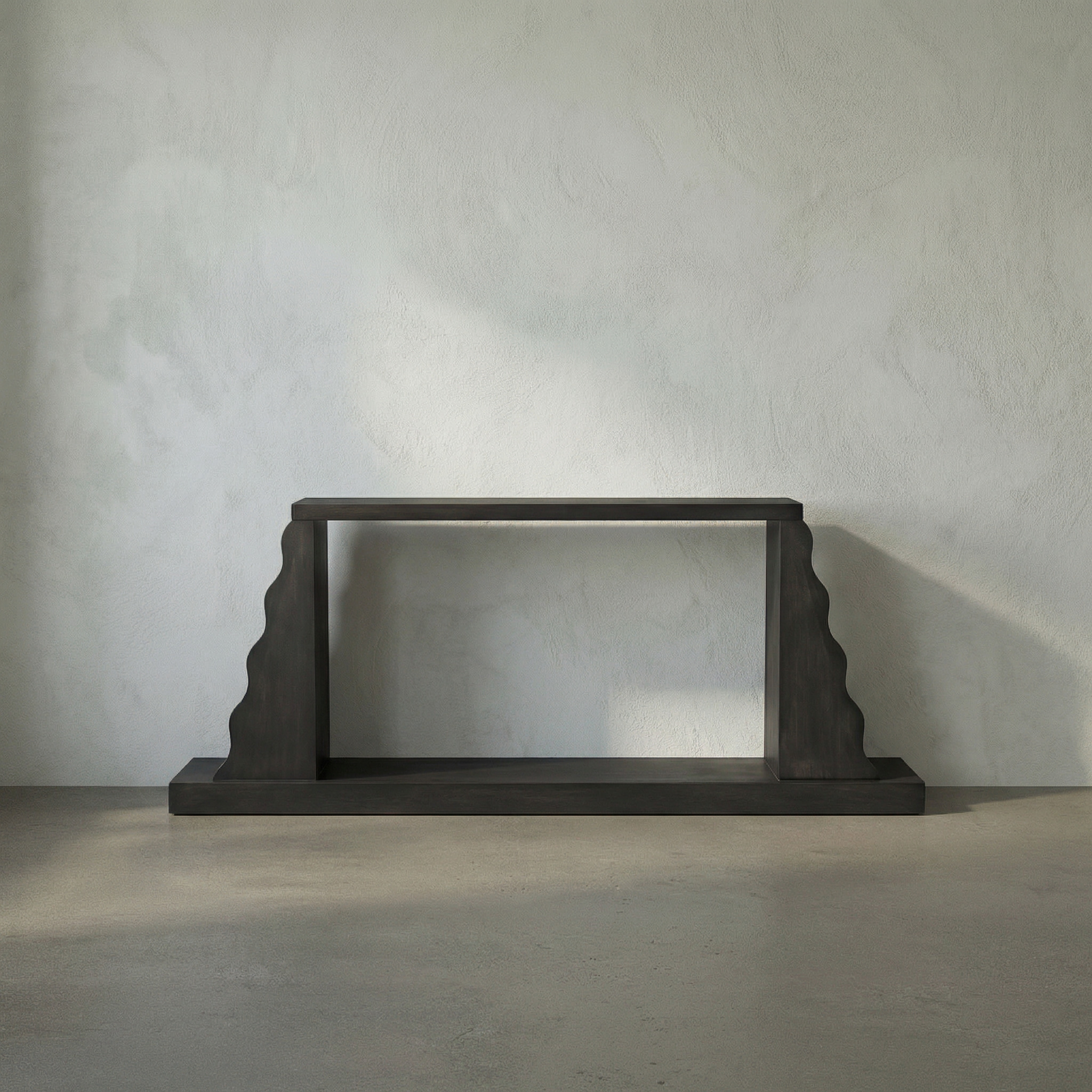 Aurora 72 X 18 inch Ebony Walnut Console