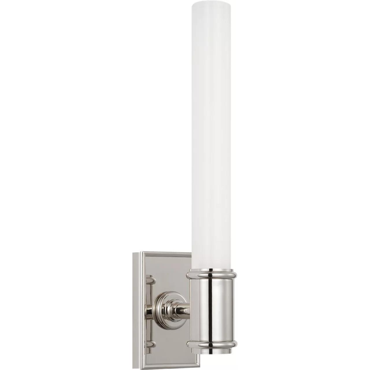 Chapman & Myers Owen LED 2.75 inch Polished Nickel Single Bath Light Wall Light