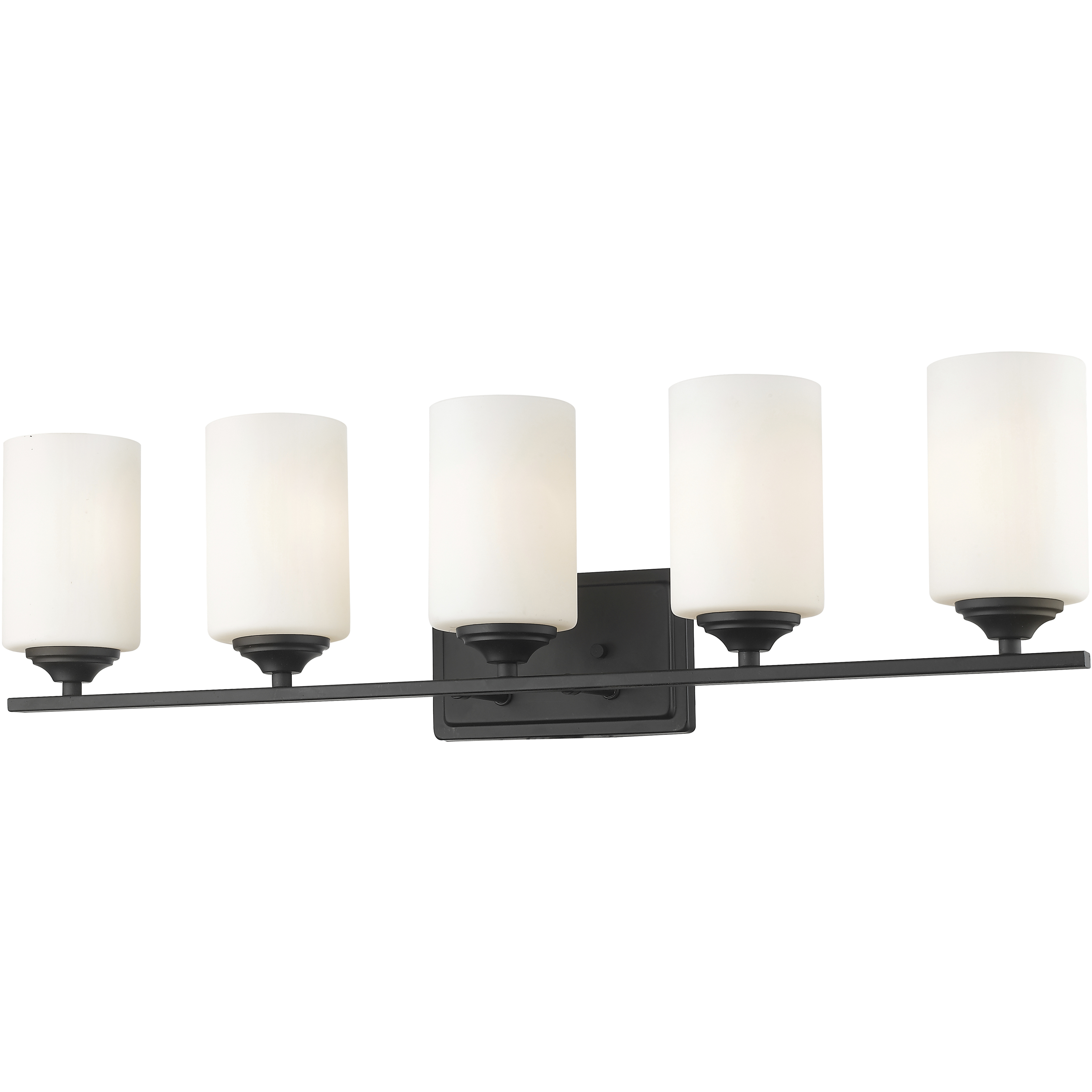 Bordeaux 5 Light 30.75 inch Bronze Vanity Wall Light