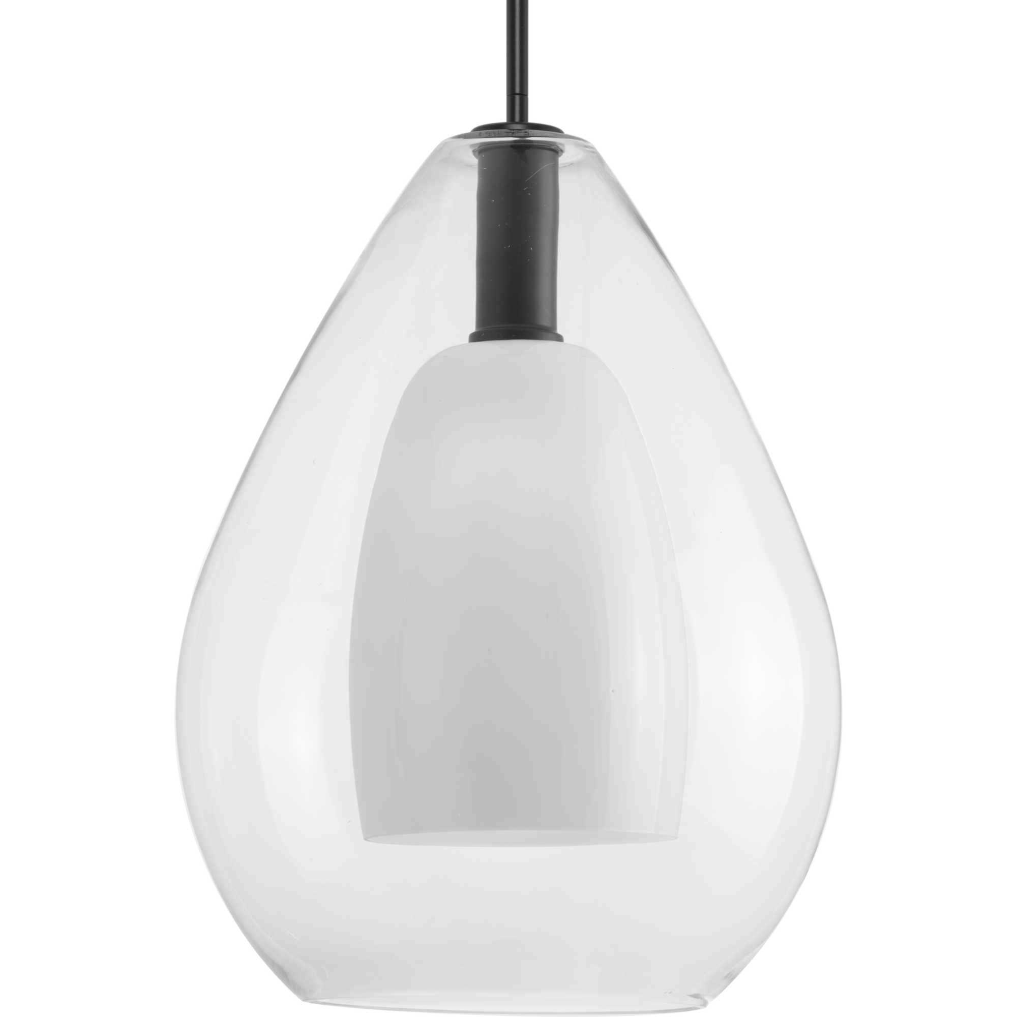 Carillon 1 Light 15 inch Matte Black Pendant Ceiling Light