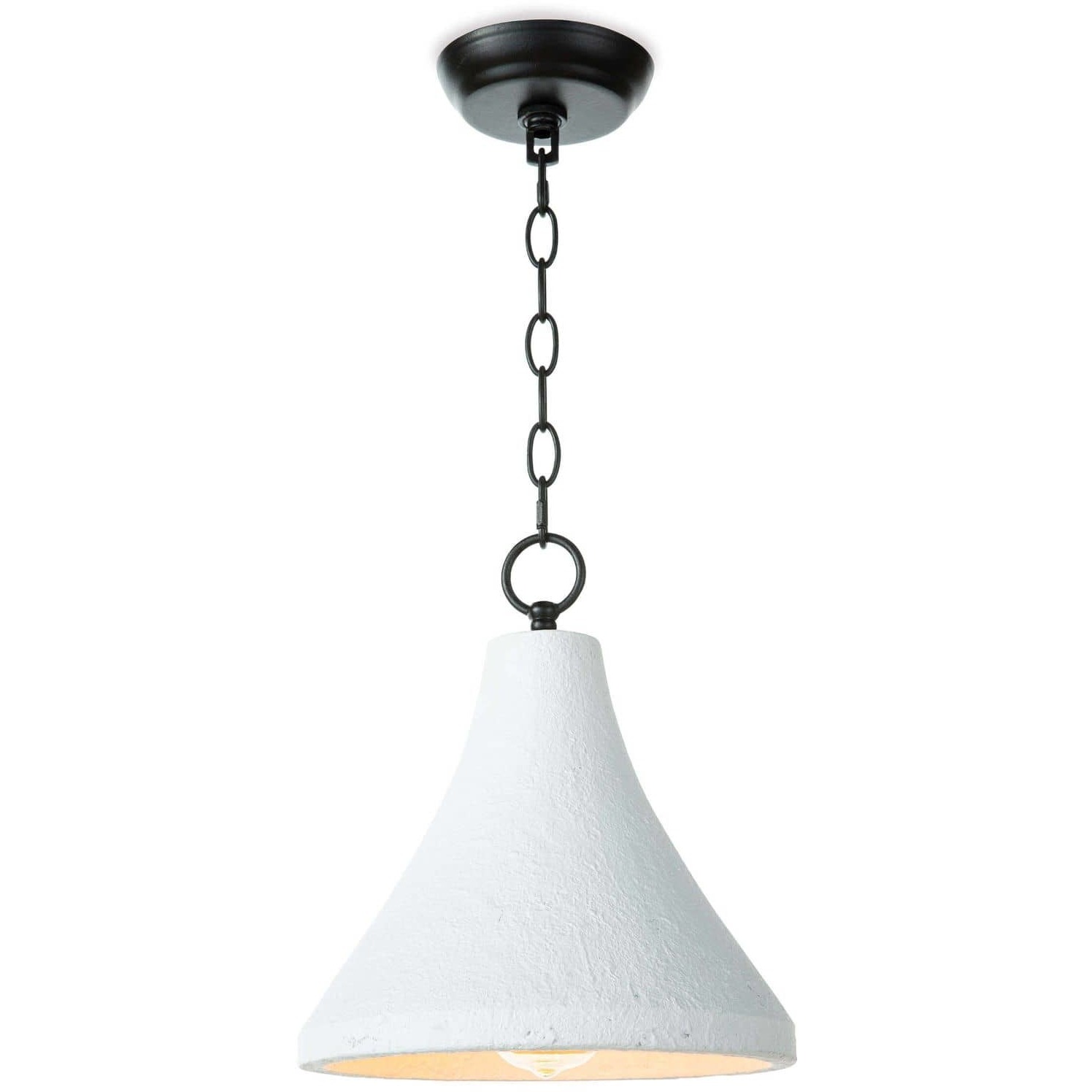 Regina Andrew Billie 1 Light 10.5 inch White Pendant Ceiling Light, Small 16-1322 - Open Box