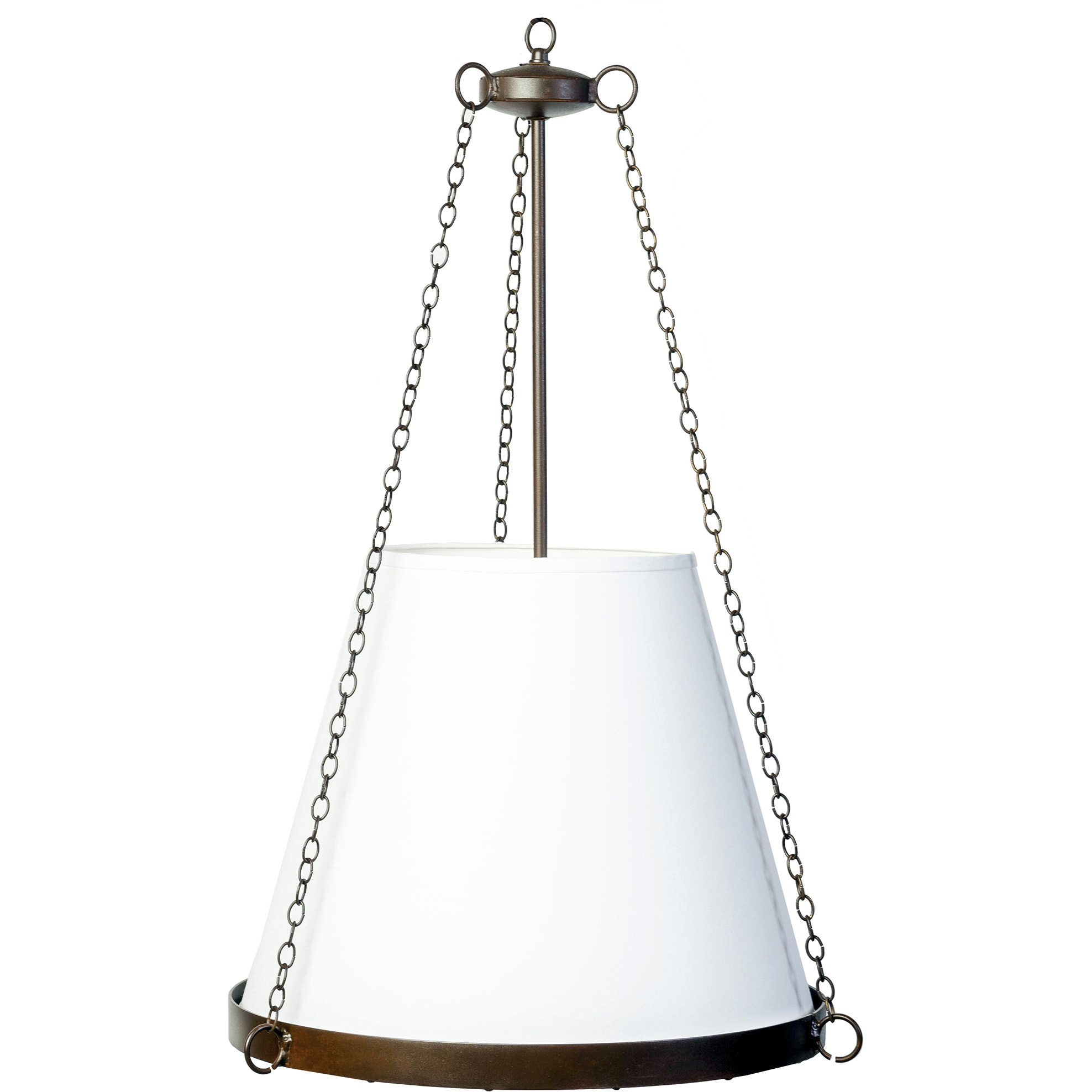 New Traditional 4 Light Darkened Bronze Chandelier Ceiling Light