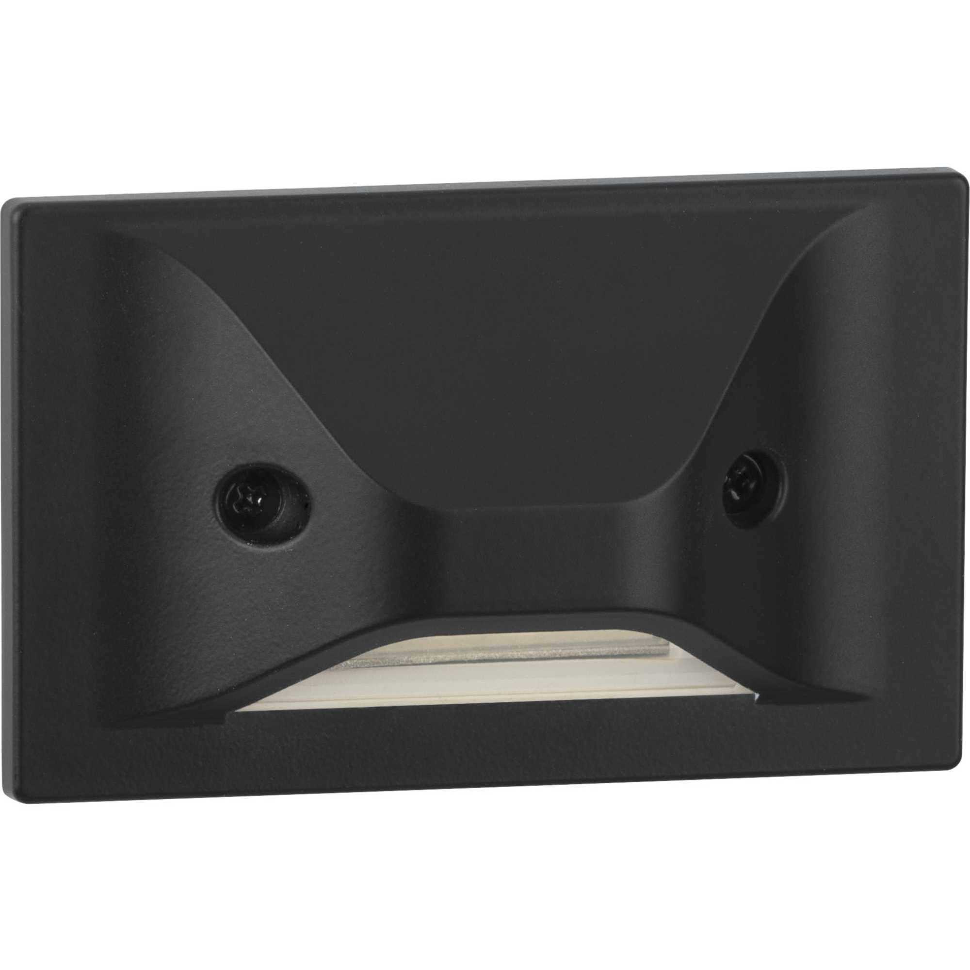 LED Step Lights 120 4.5 watt Black Indoor/Outdoor Step Light, Progress LED