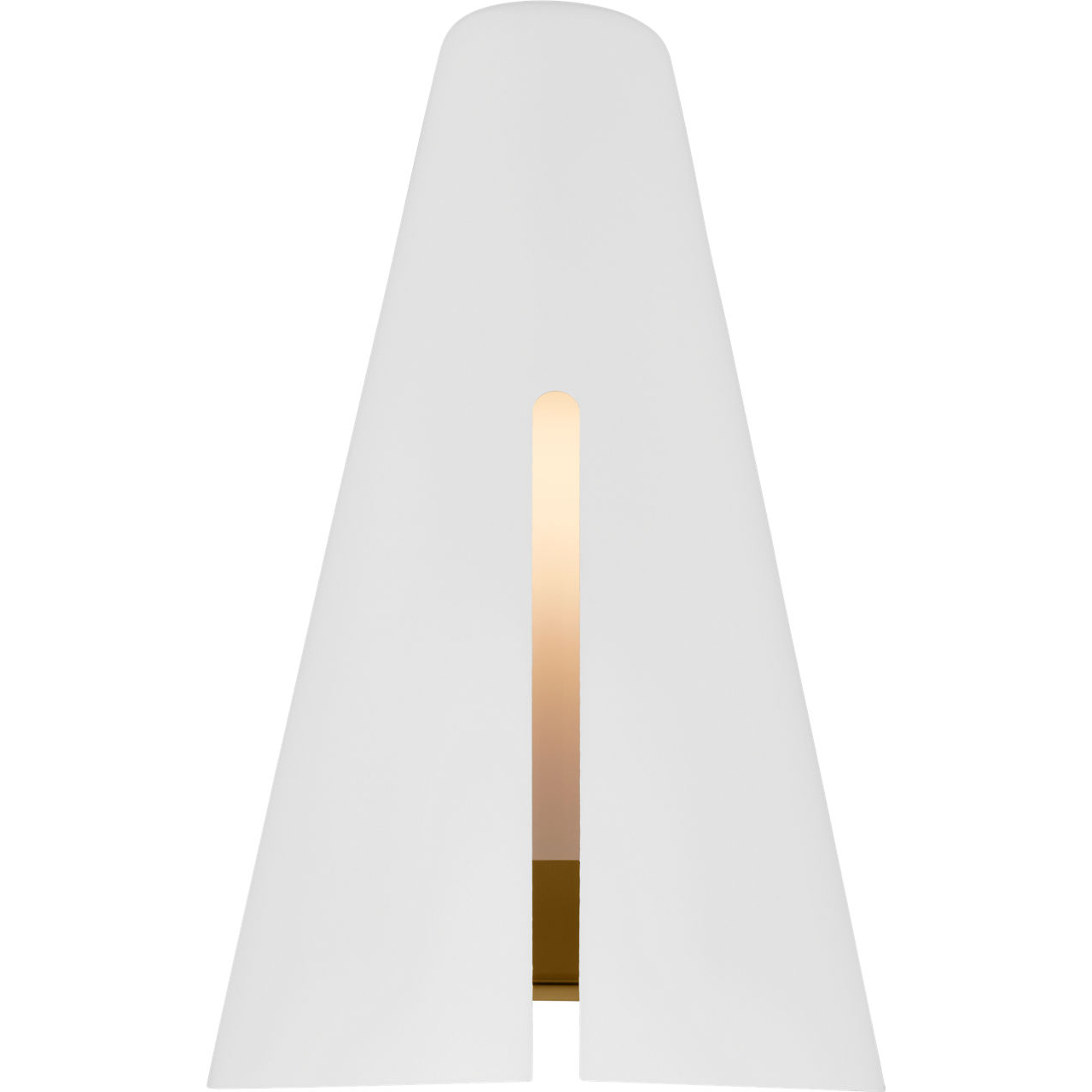 Kelly by Kelly Wearstler Cambre 1 Light 6 inch Midnight Black and Burnished Brass Wall Sconce Wall Light in Midnight Black / Burnished Brass