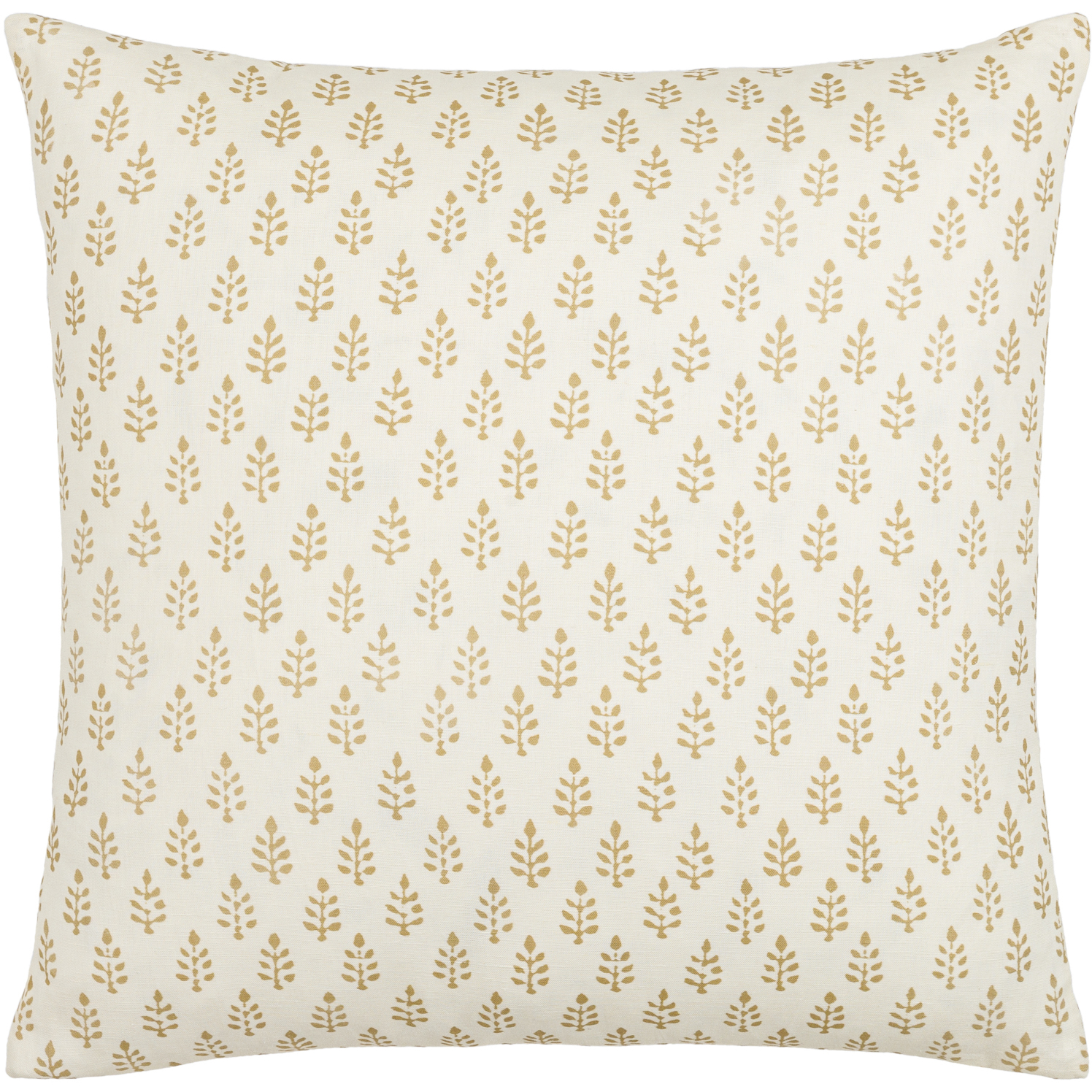 Diggi 20 X 20 inch Cream/Mustard Accent Pillow
