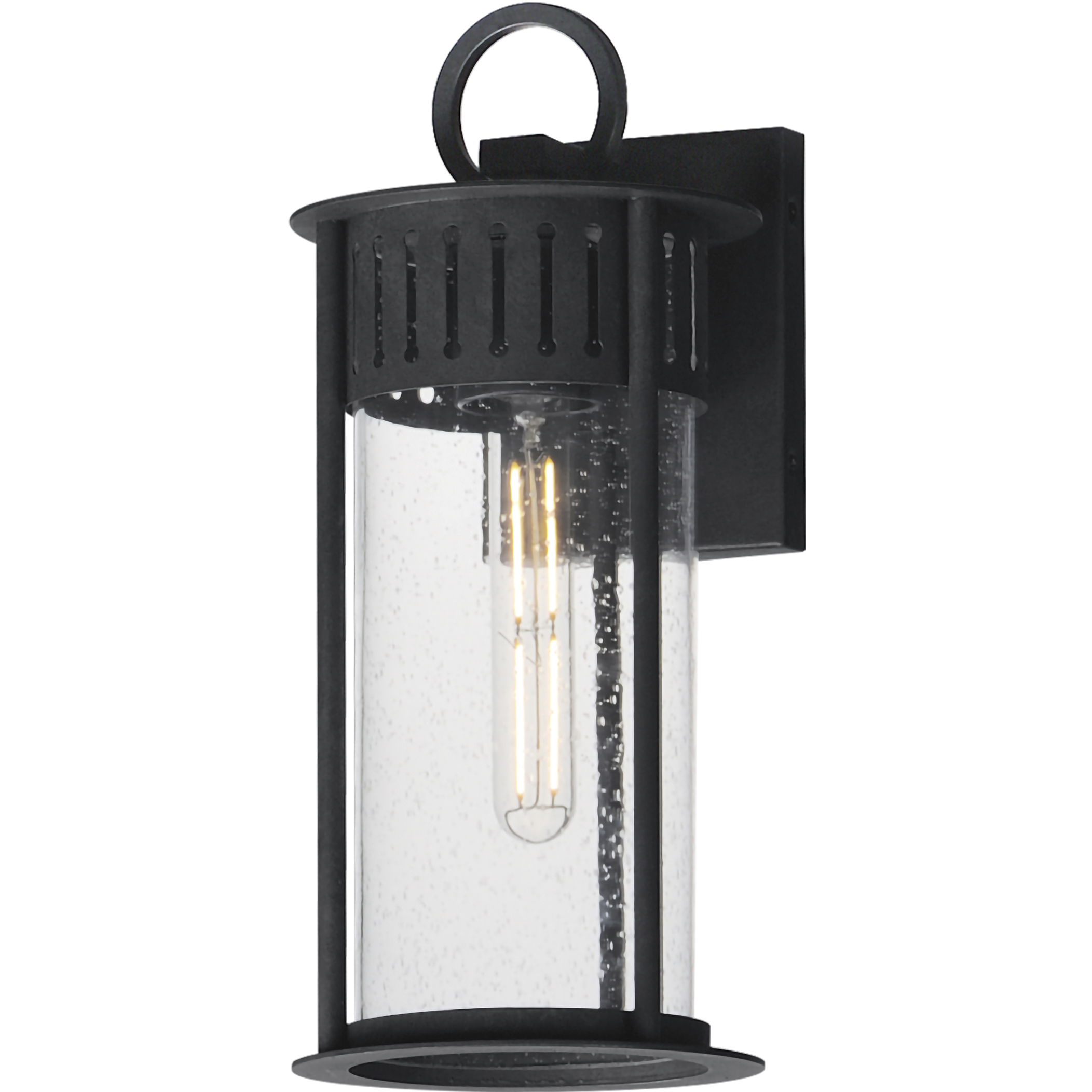 Windsor 1 Light 14.5 inch Black Patina Outdoor Wall Mount
