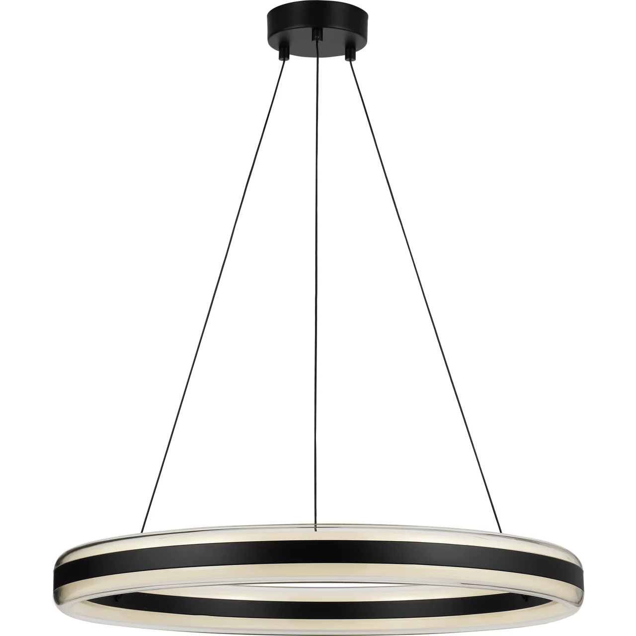 Drew & Jonathan Colt 1 Light 25.6 inch Midnight Black Chandelier Ceiling Light
