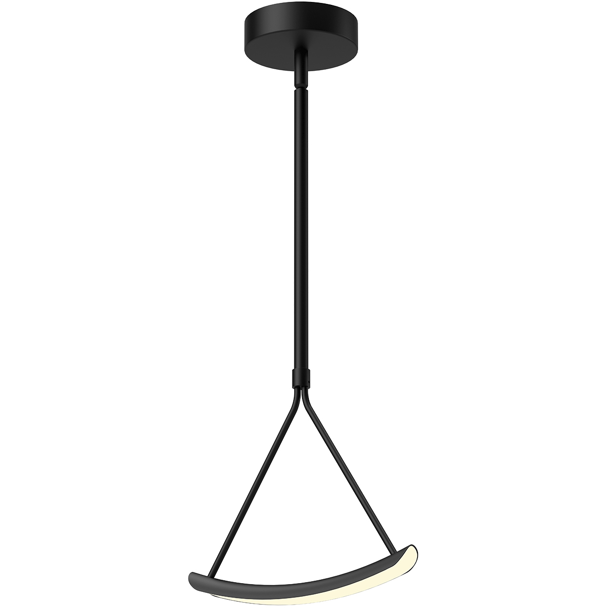 Mobil LED 1.5 inch Black Pendant Ceiling Light